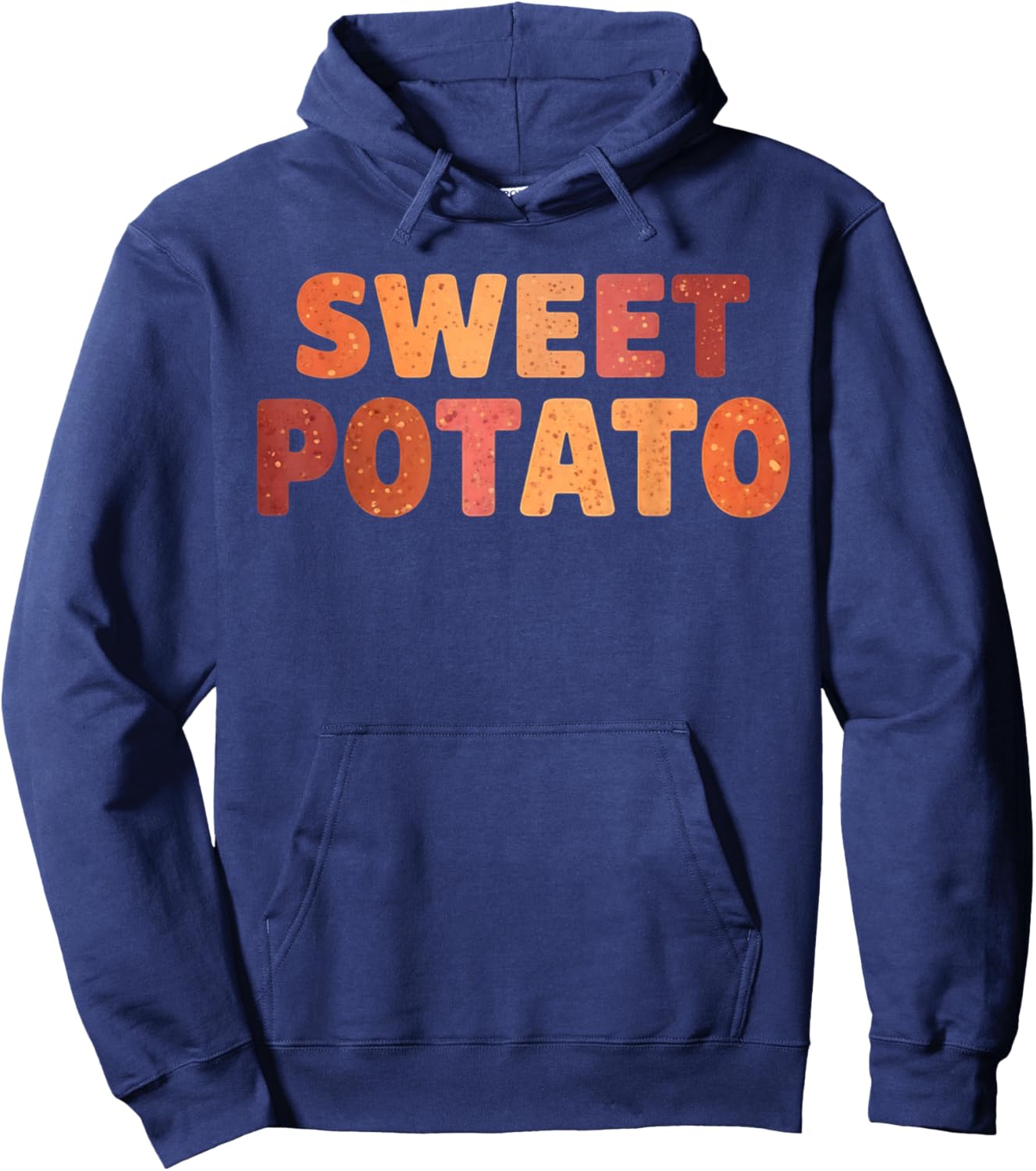Sweet Potato Grouchy Potato Hoodie - Hoodie | Navy