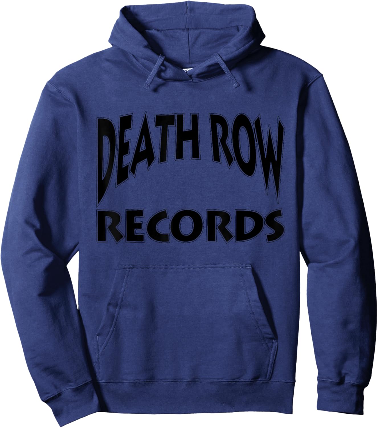 Official Death Row Records Logo Hoodie - Hoodie | Navy