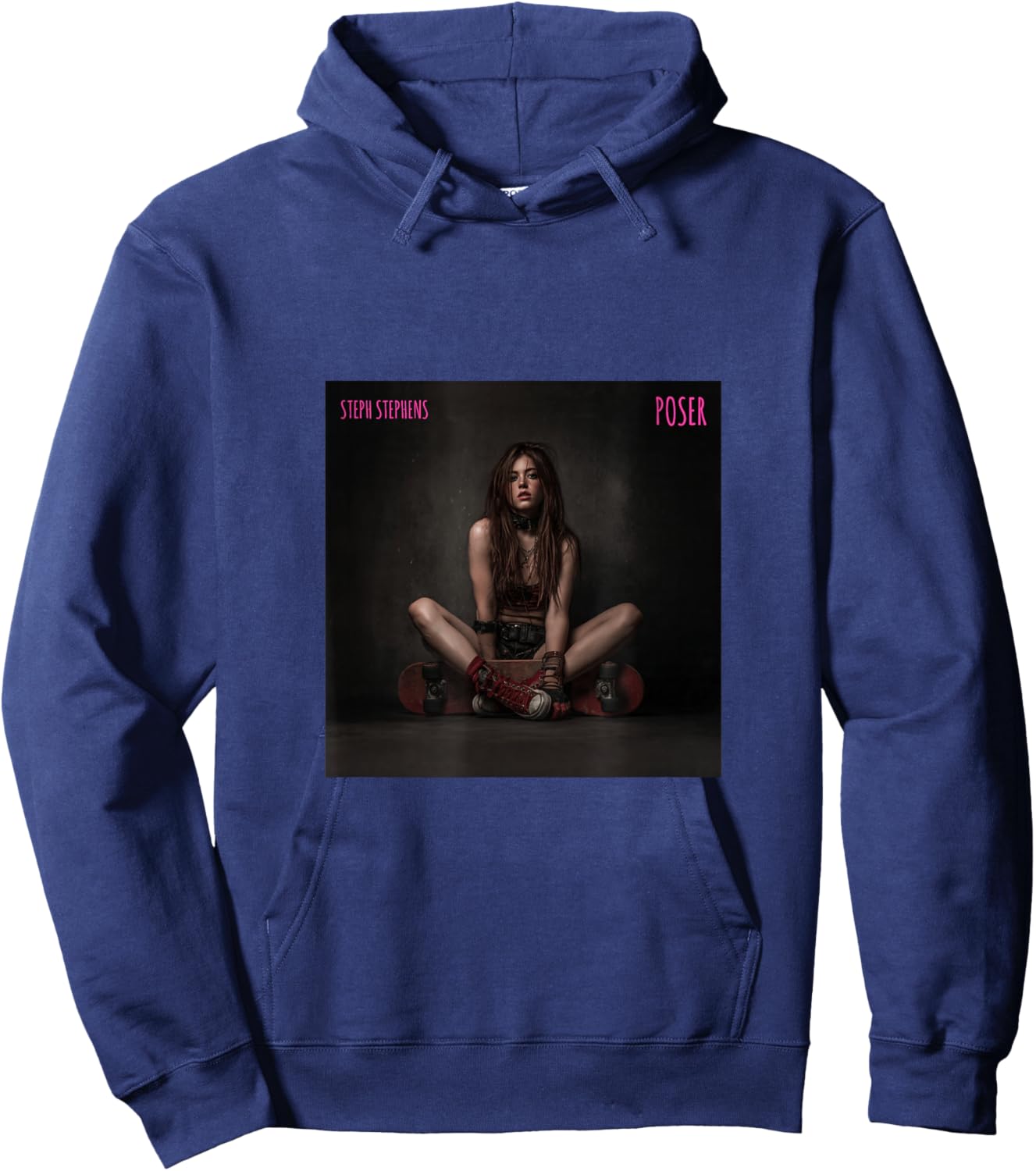 Poser Album Cover Hoodie - Hoodie | Navy