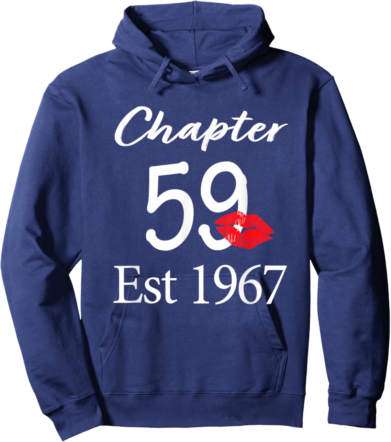Chapter 59 Est 1967 59th Birthday 59 Years Old Hoodie - Hoodie | Navy