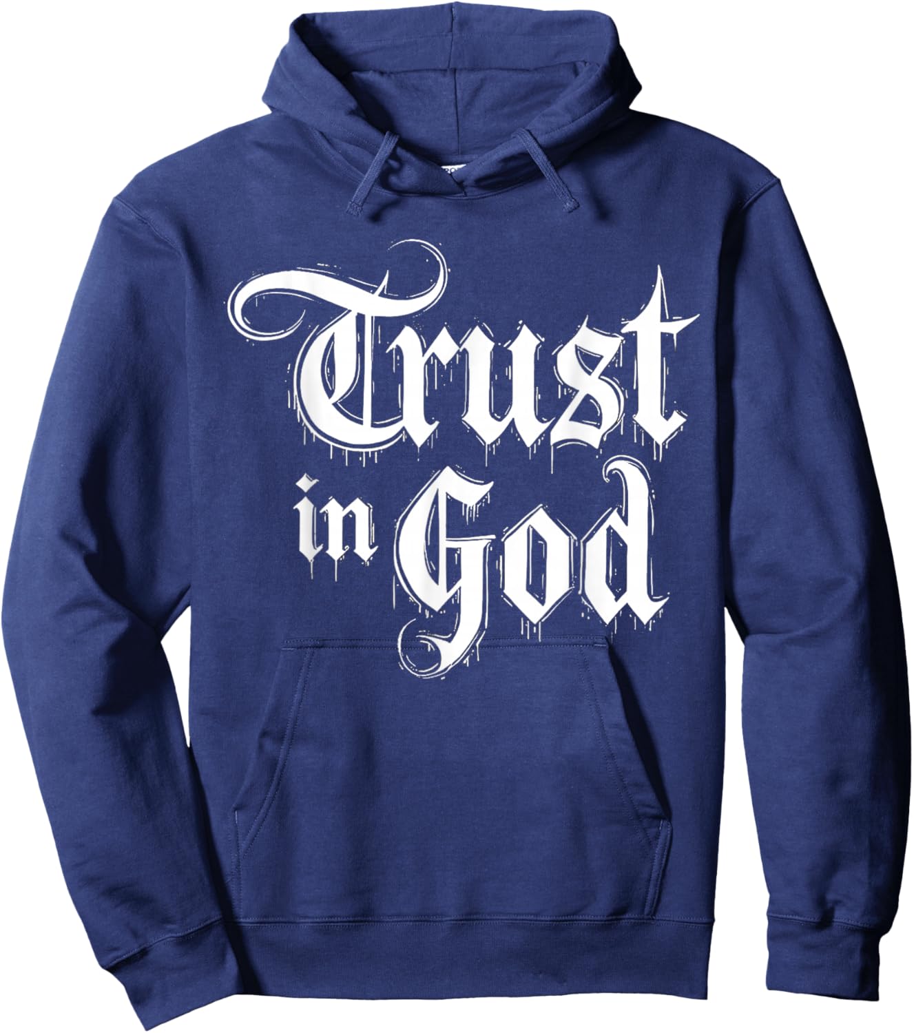 Trust in God Hoodie - Hoodie | Navy