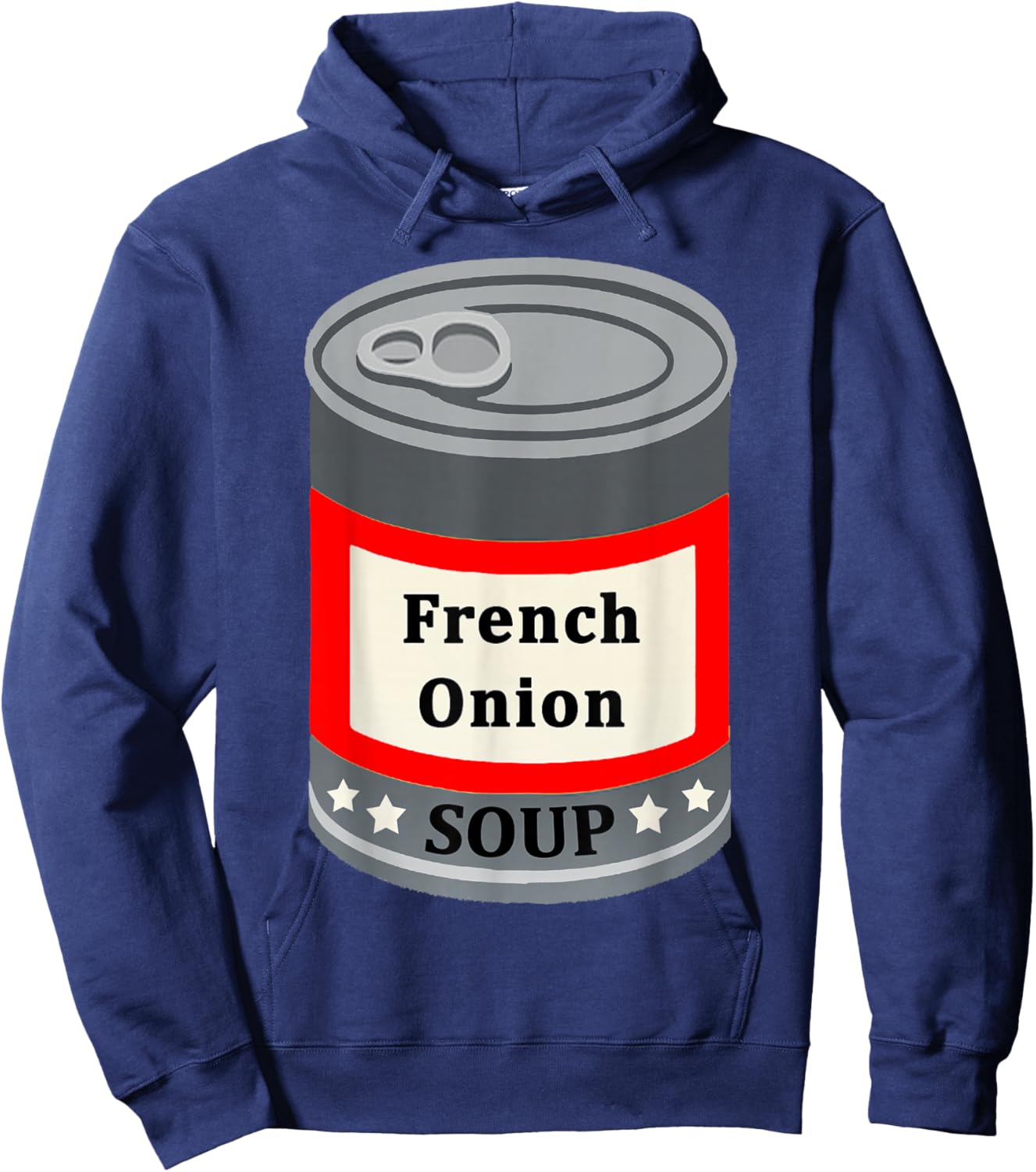 French Onion Canned Soup Easy Lazy Funny Halloween Costume Hoodie - Hoodie | Navy