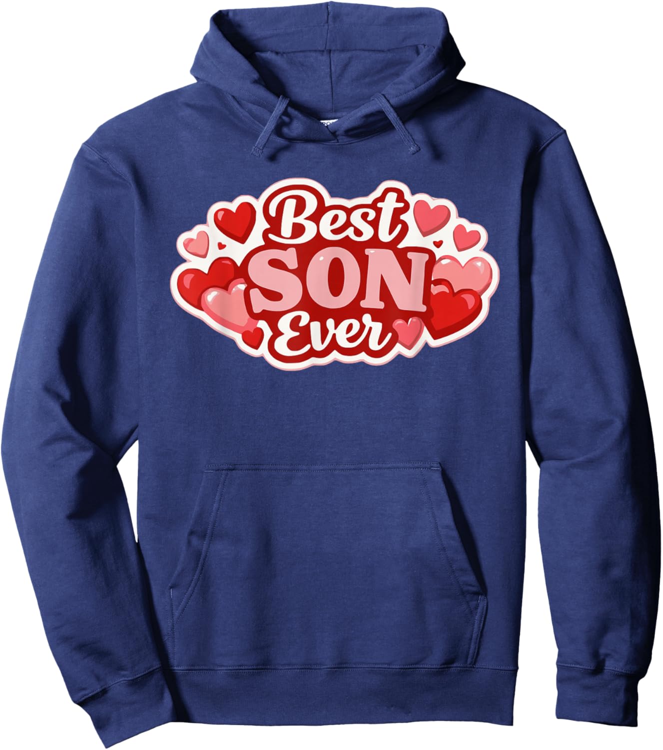 Best Son Ever Love Hoodie - Hoodie | Navy
