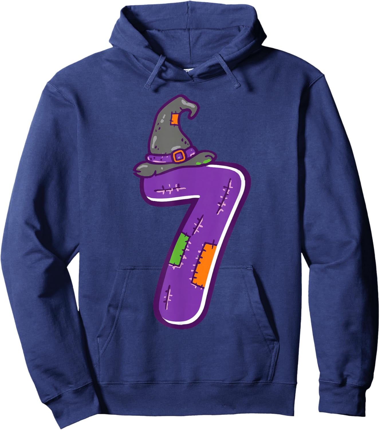 Six Seven Meme Matching Halloween Costume Hoodie - Hoodie | Navy