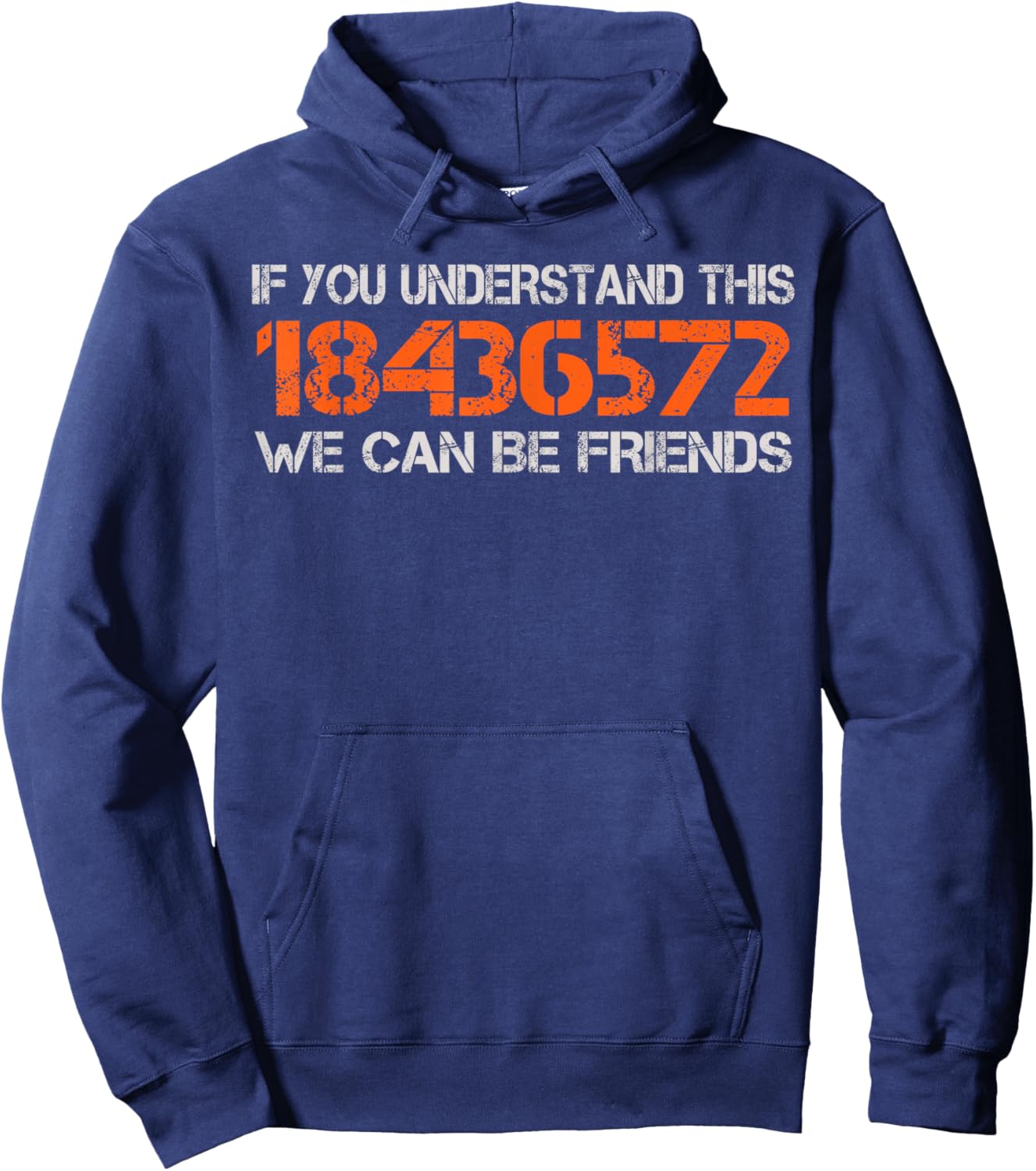 Retro 18436572 Engine Firing Order Funny Mechanic Men Garage Hoodie - Hoodie | Navy