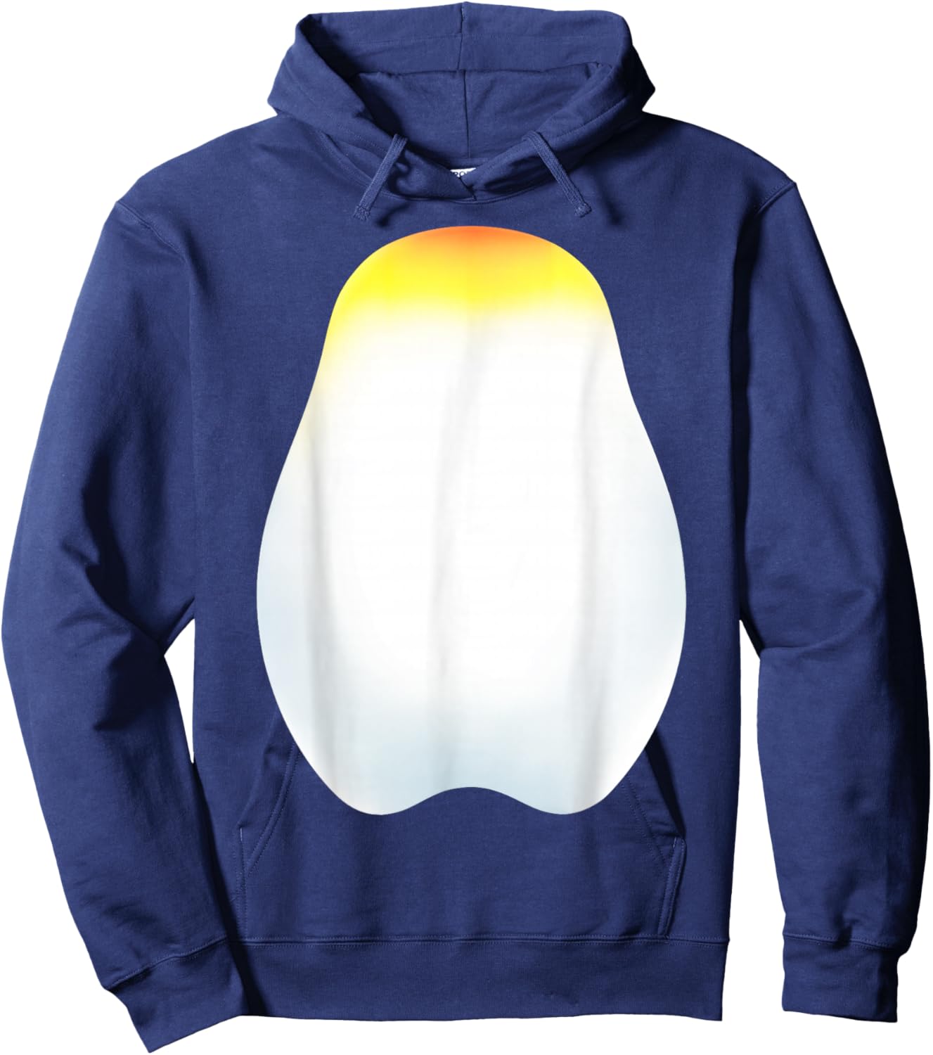 Penguin Belly Shirt Adult Men Women Kids Penguin Costume Hoodie - Hoodie | Navy