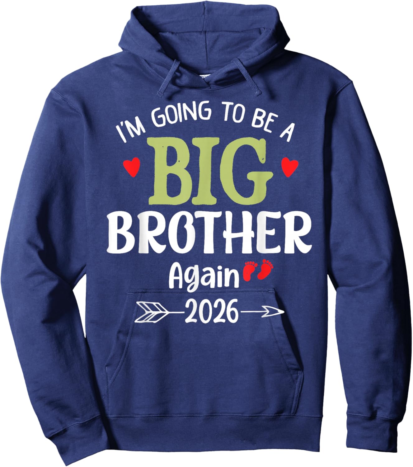 Big Brother Again 2026, Promoted to Big Brother Again 2026 Hoodie - Hoodie | Navy