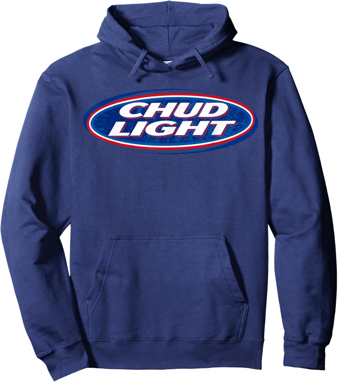 Chud Light Funny Parody Beer Style Humor Design Hoodie - Hoodie | Navy