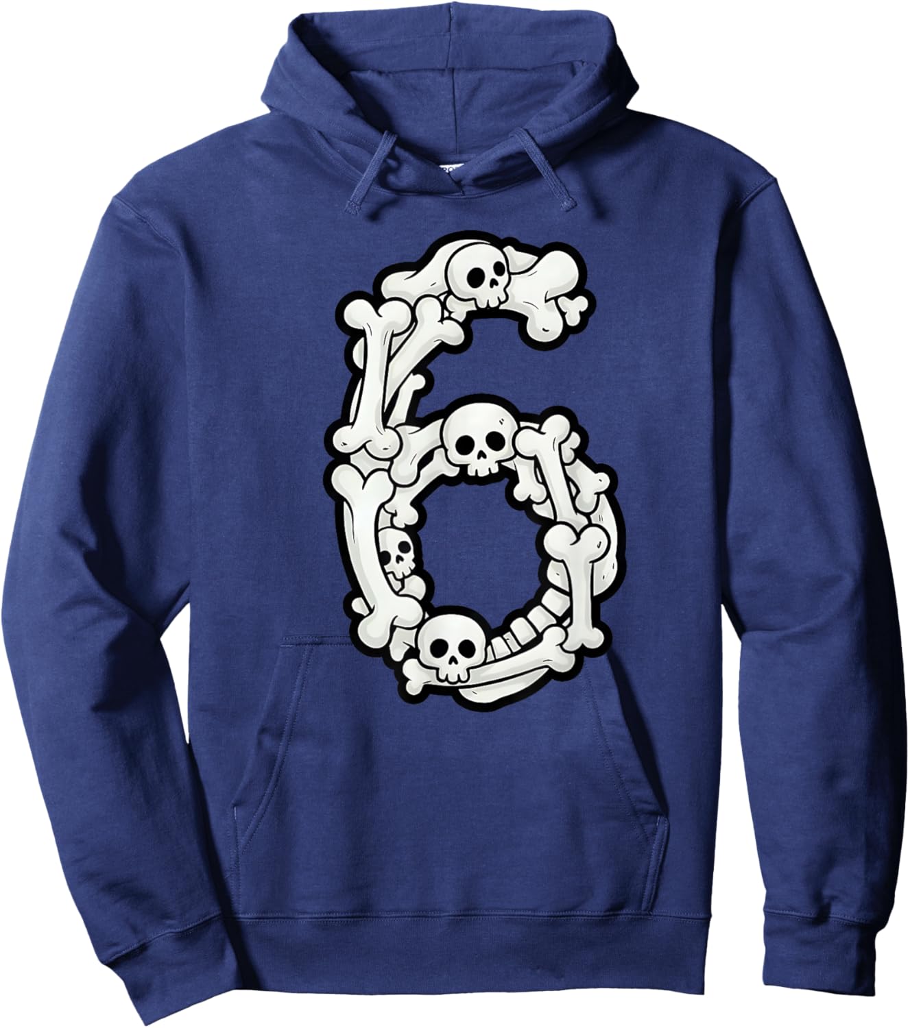 Funny 6 7 Bones Six Seven Couple Matching Halloween Costume Hoodie - Hoodie | Navy