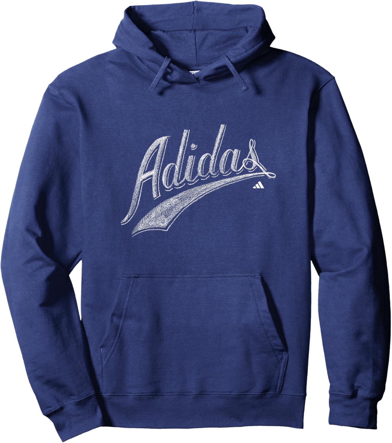 adidas Signature Script Tailsweep Graphic Hoodie - Hoodie | Navy