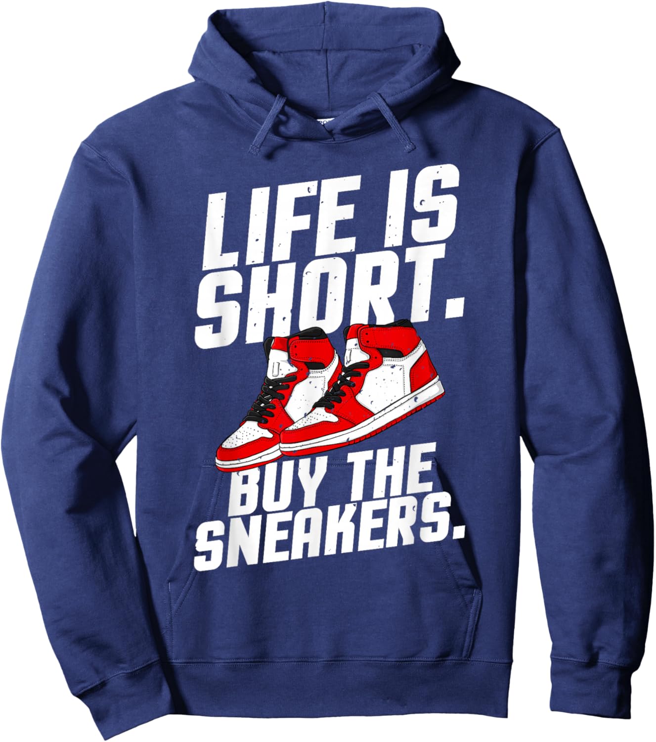 Best Sneaker Design Women Shoe Head Sneaker Lover Hoodie - Hoodie | Navy