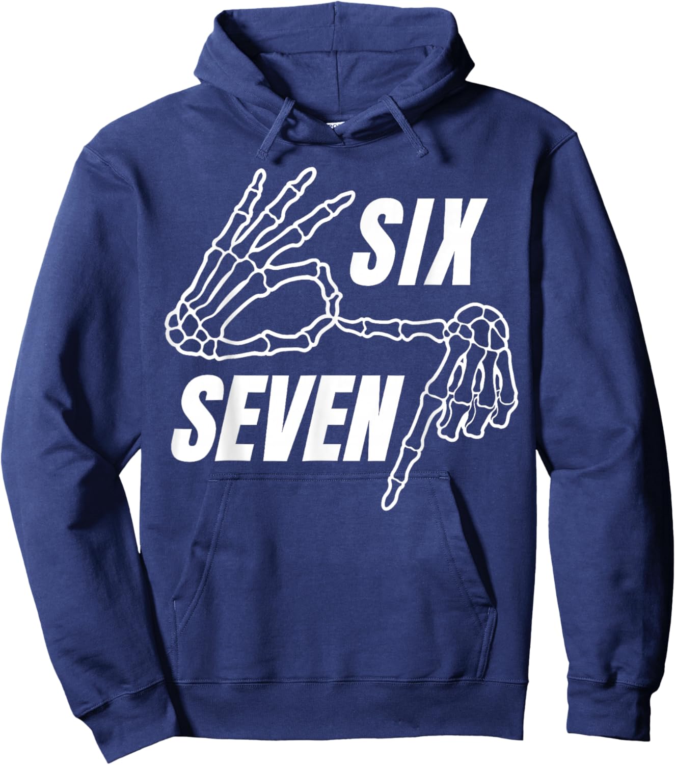 Funny 67 Six Seven Meme Couple Matching Halloween Costume Hoodie - Hoodie | Navy