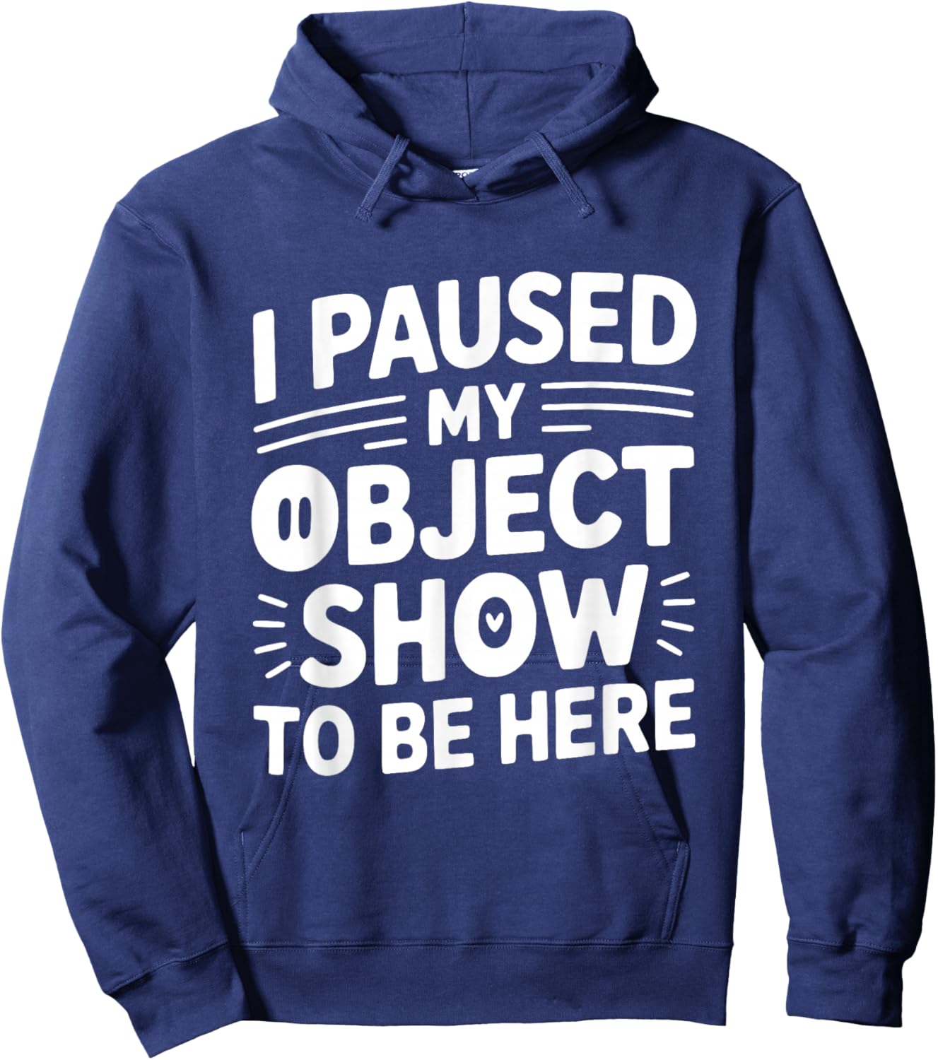 Object Show Fan | Funny Object Shows Lover Kids Boys Girls Hoodie - Hoodie | Navy