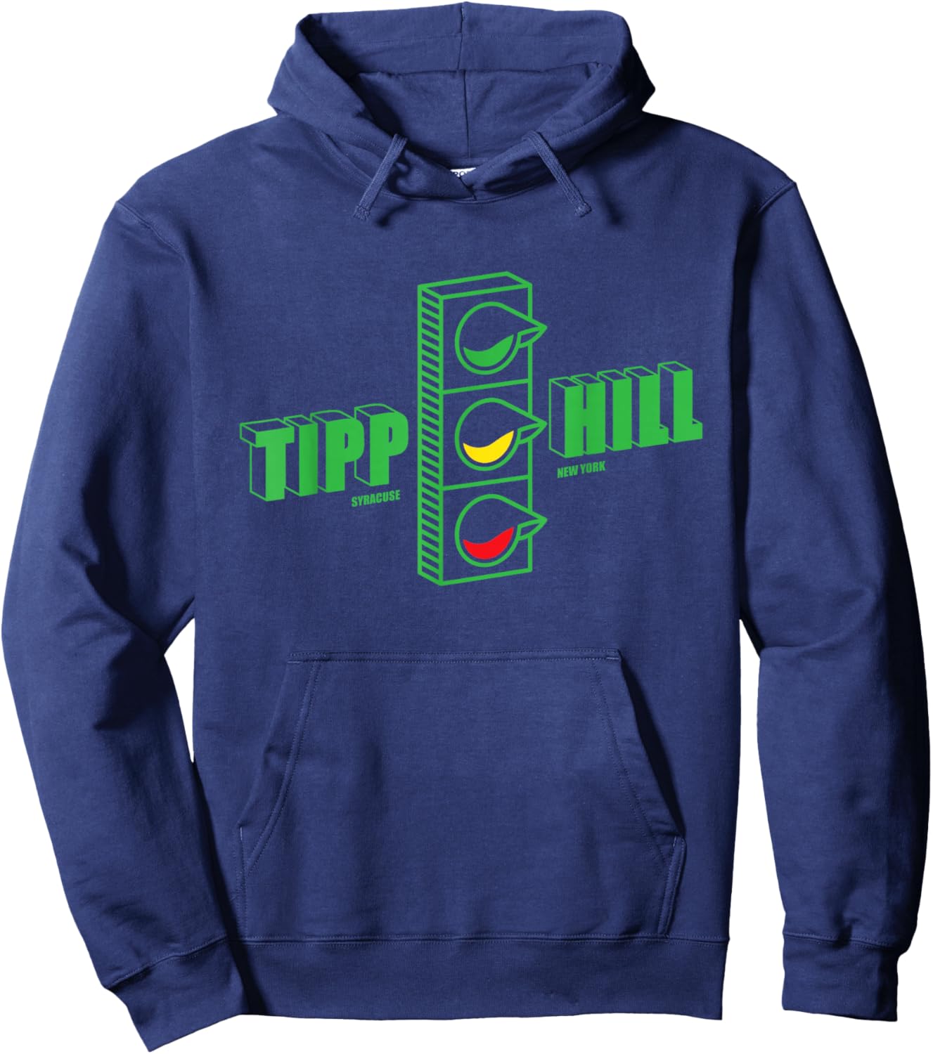 TIPP Hill Upside Down Traffic Light Hoodie - Hoodie | Navy