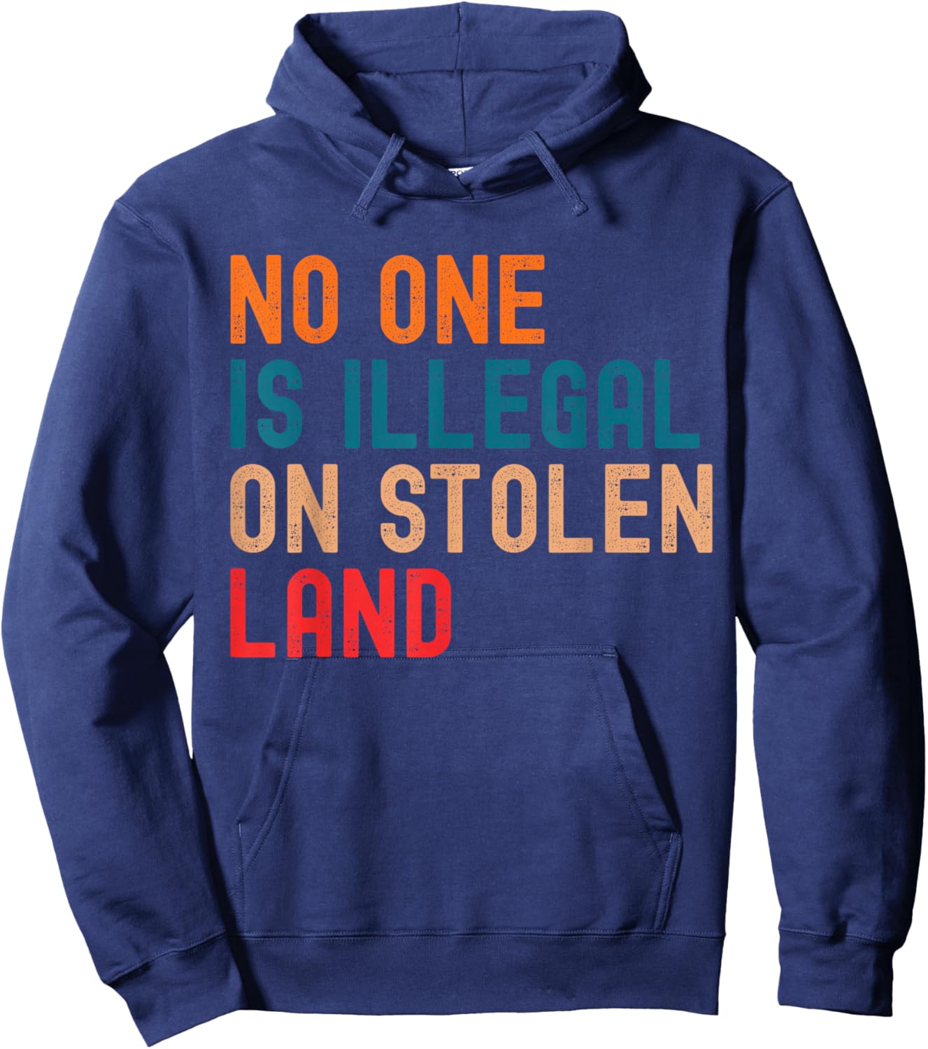 First Generation American Immigrant Hoodie - Hoodie | Navy