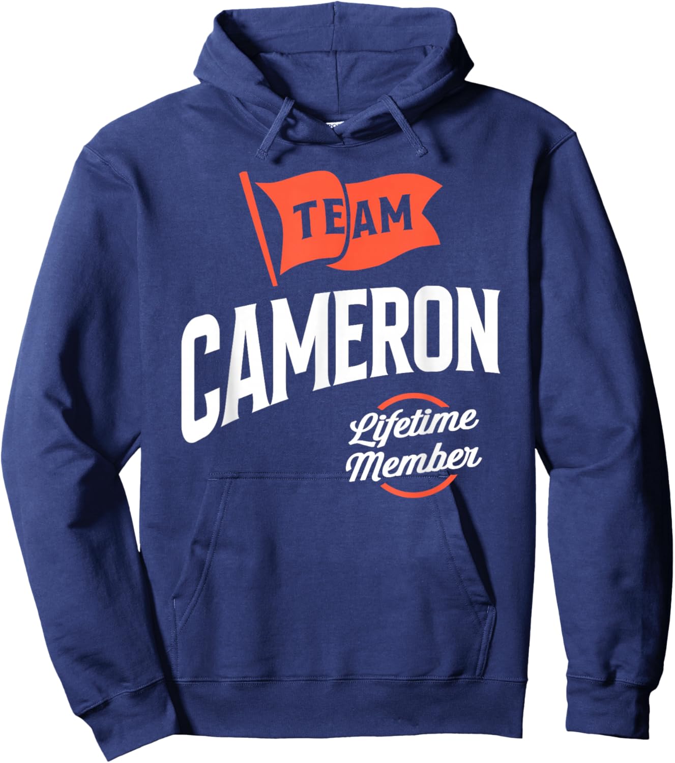 Team Cameron Lifetime Member Funny Name Cameron Hoodie - Hoodie | Navy