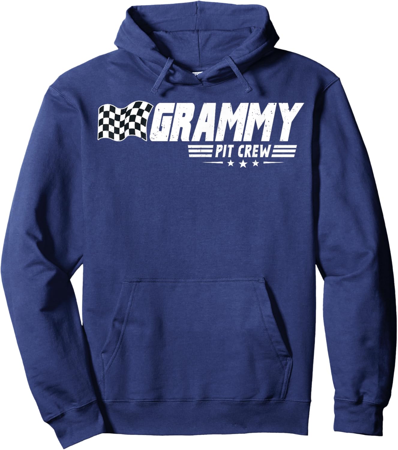 Grammy Pit Crew Race Car Birthday Family Racing Hoodie - Hoodie | Navy