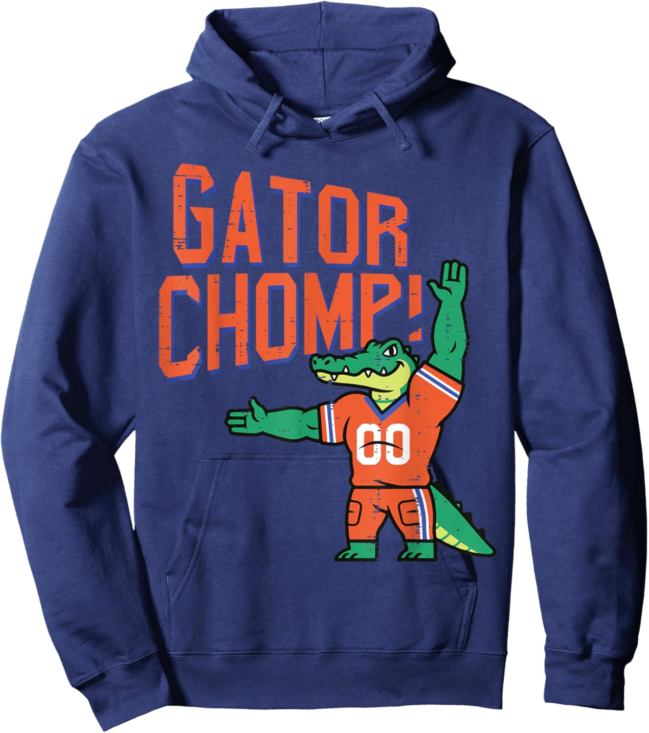 Gator Chomp Aligator Women Men Kids Boys Girls Youth Teen Hoodie - Hoodie | Navy