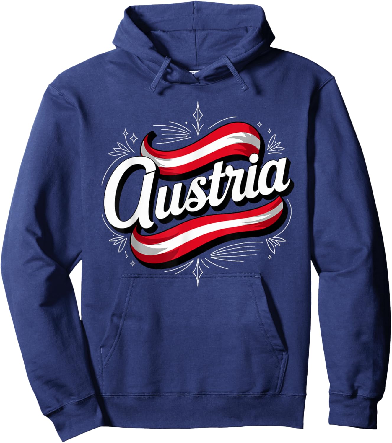 Austria Flag Austria Pride Alpine Heritage Spirit Hoodie - Hoodie | Navy