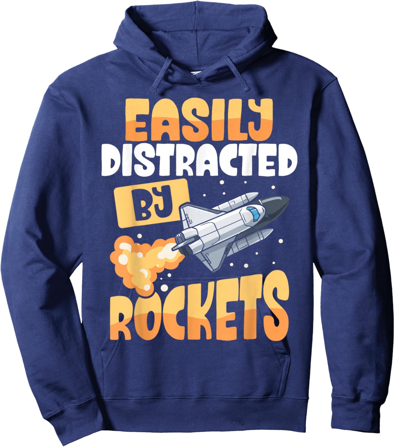 T-Shirt Hoodie - Hoodie | Navy