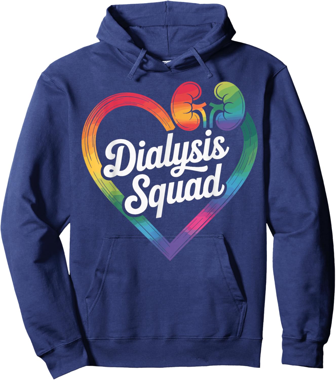 Dialysis Squad Dialysis Technician Hoodie - Hoodie | Navy