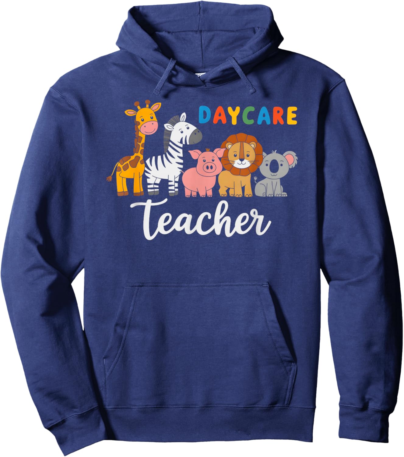 Cute Daycare Teacher Staff Tantrum Manager Toddler My Hoodie - Hoodie | Navy