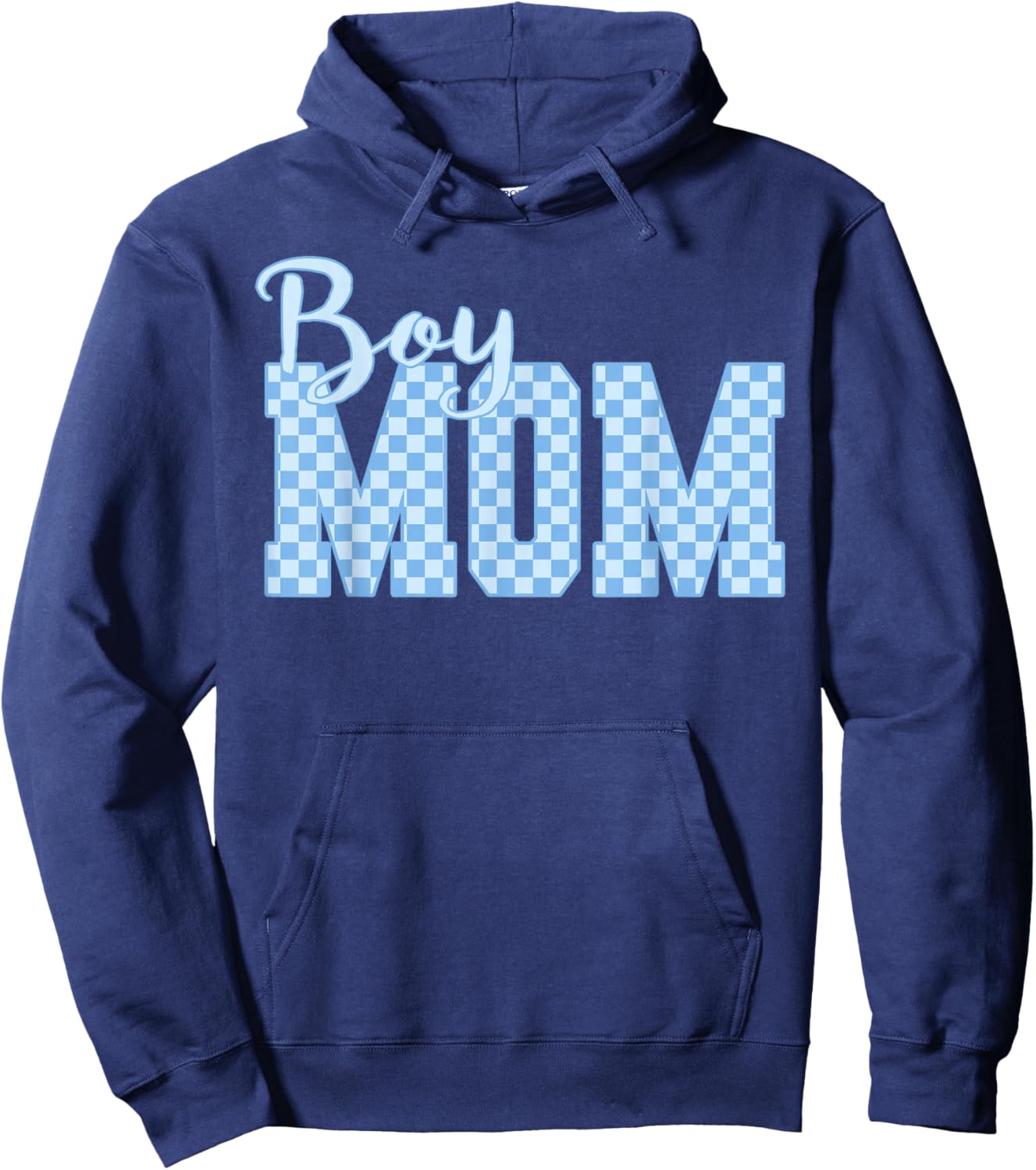 Mom Son Mother's Day Women Hoodie - Hoodie | Navy