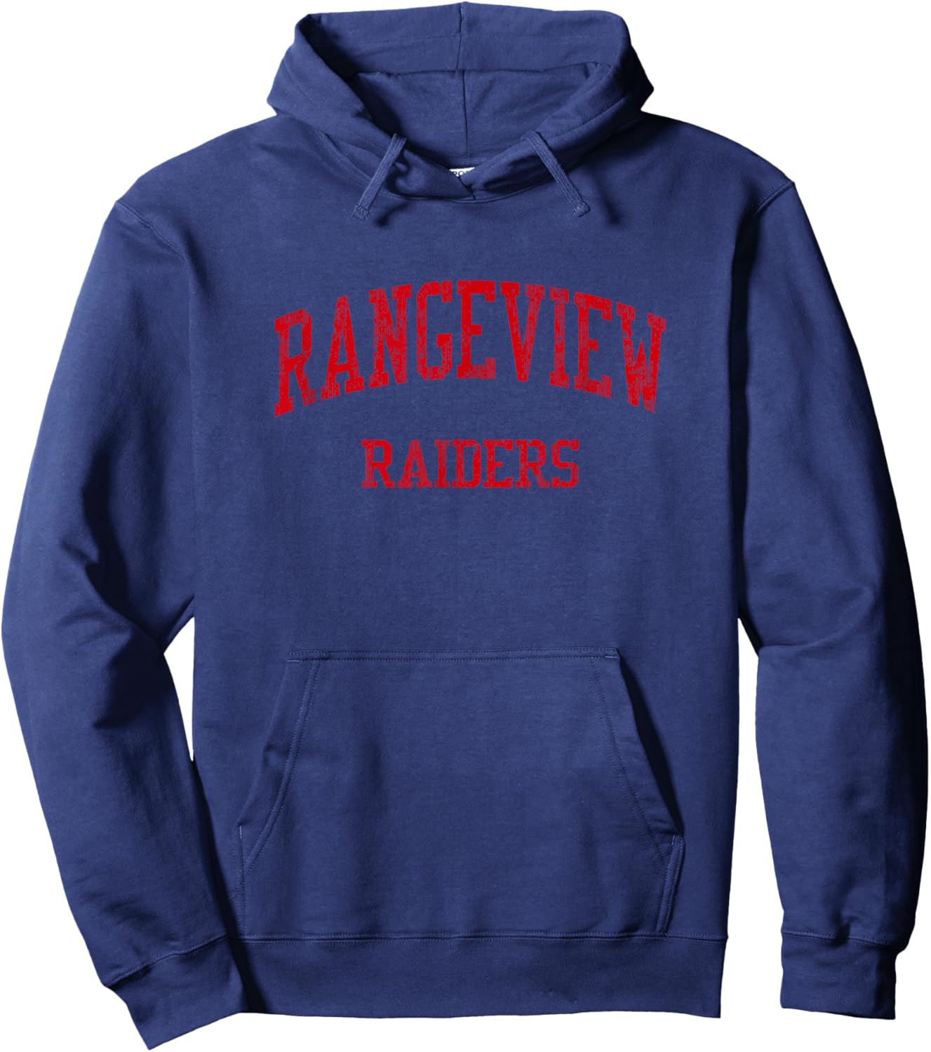 Rangeview High School HS Aurora CO Vintage Sports Hoodie - Hoodie | Navy