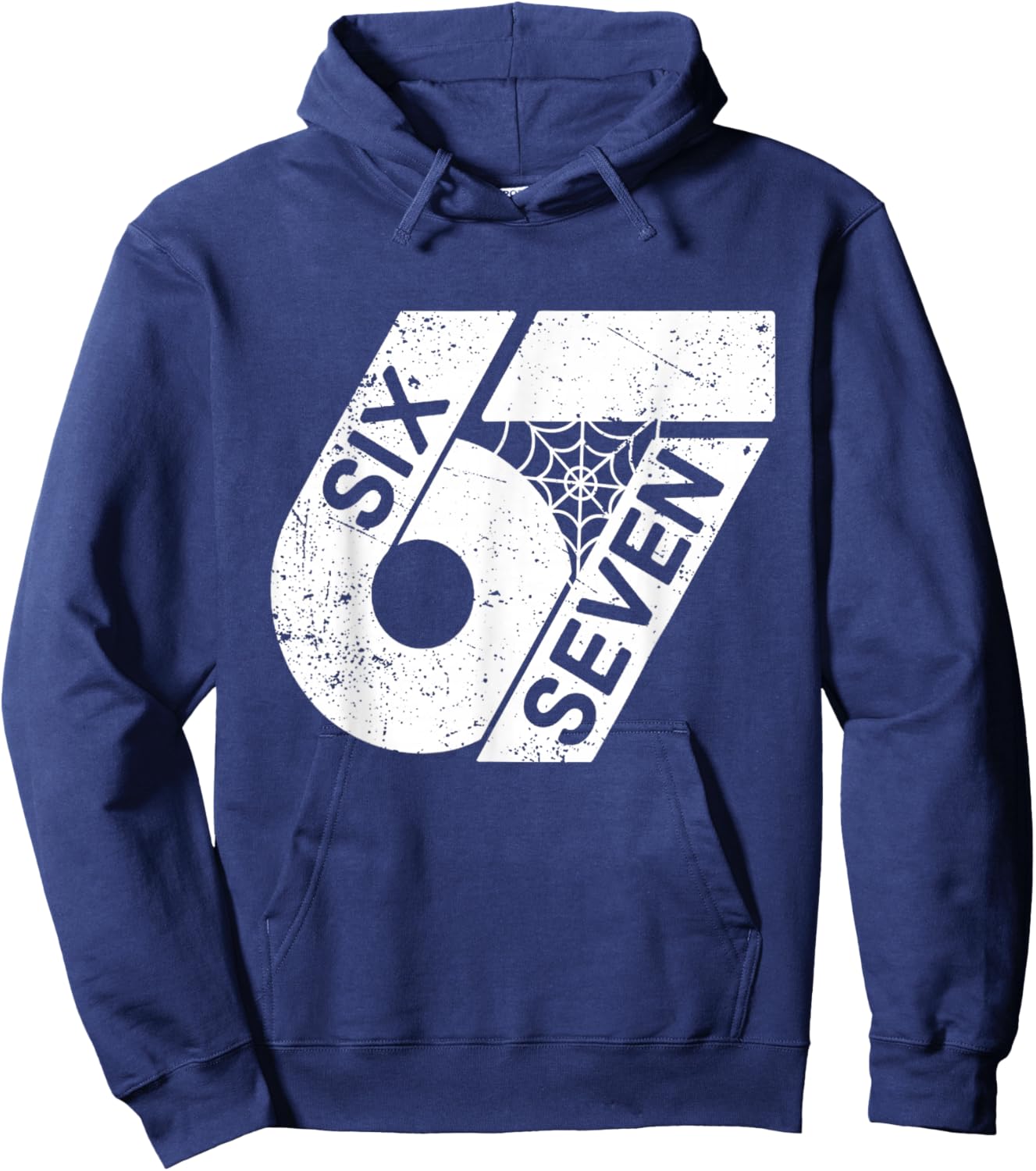 Six Seven 6 7 Meme 6 7 Halloween Costume Hoodie - Hoodie | Navy