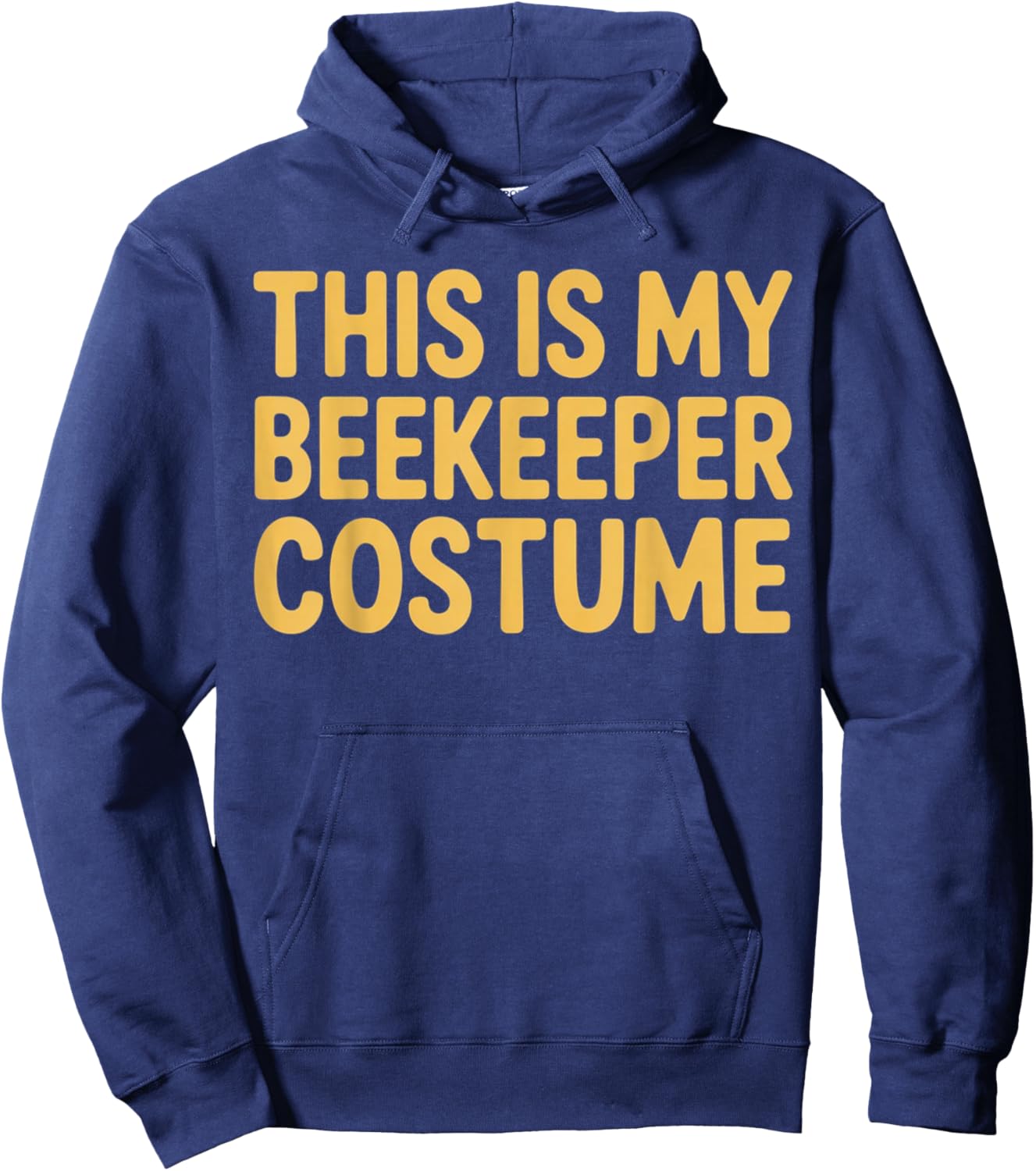 Hive Bees Honeybee This is My Beekeeper Costume Halloween Hoodie - Hoodie | Navy