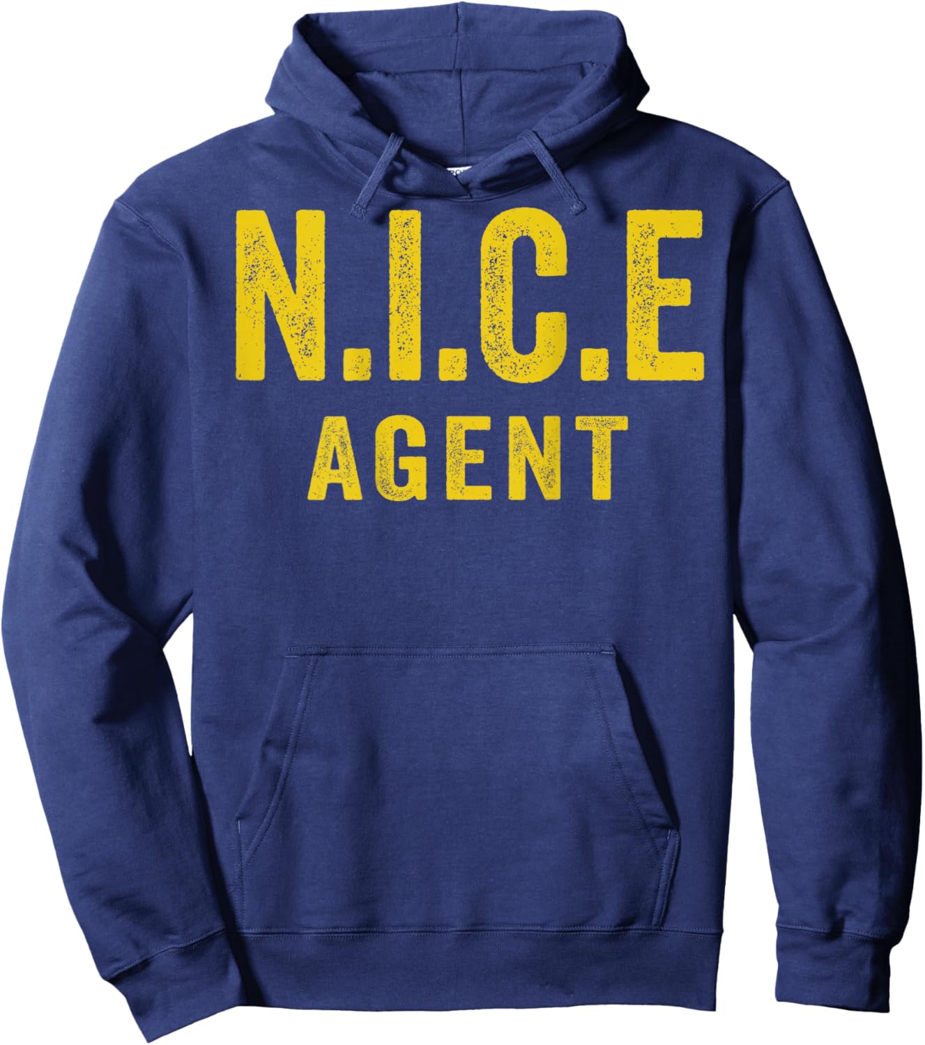 Nice Agent Official Happy Member Protest Costume Hoodie - Hoodie | Navy