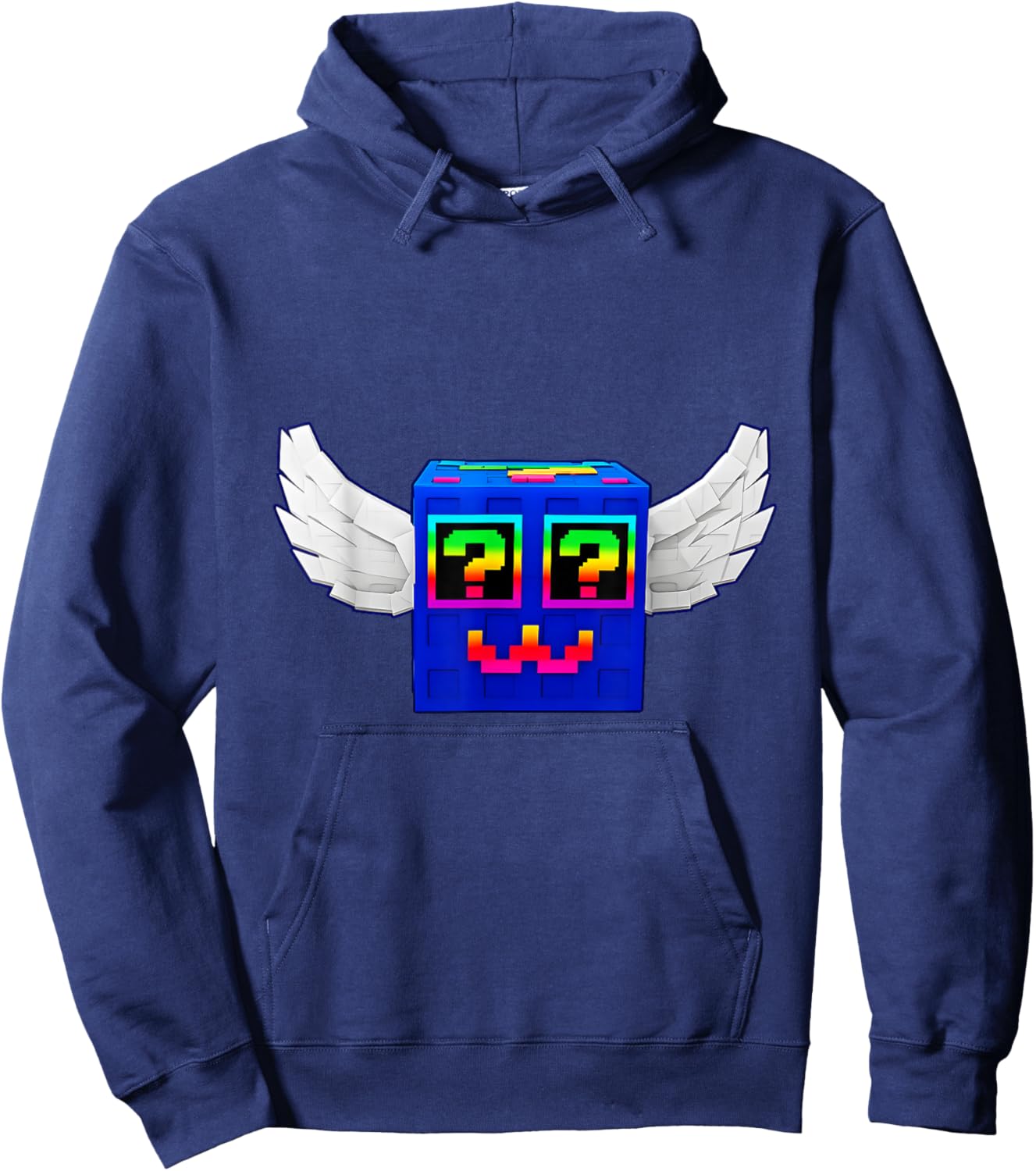 Steal a Brainrot God Lucky Block 4 brainrots Inside Lox Game Hoodie - Hoodie | Navy