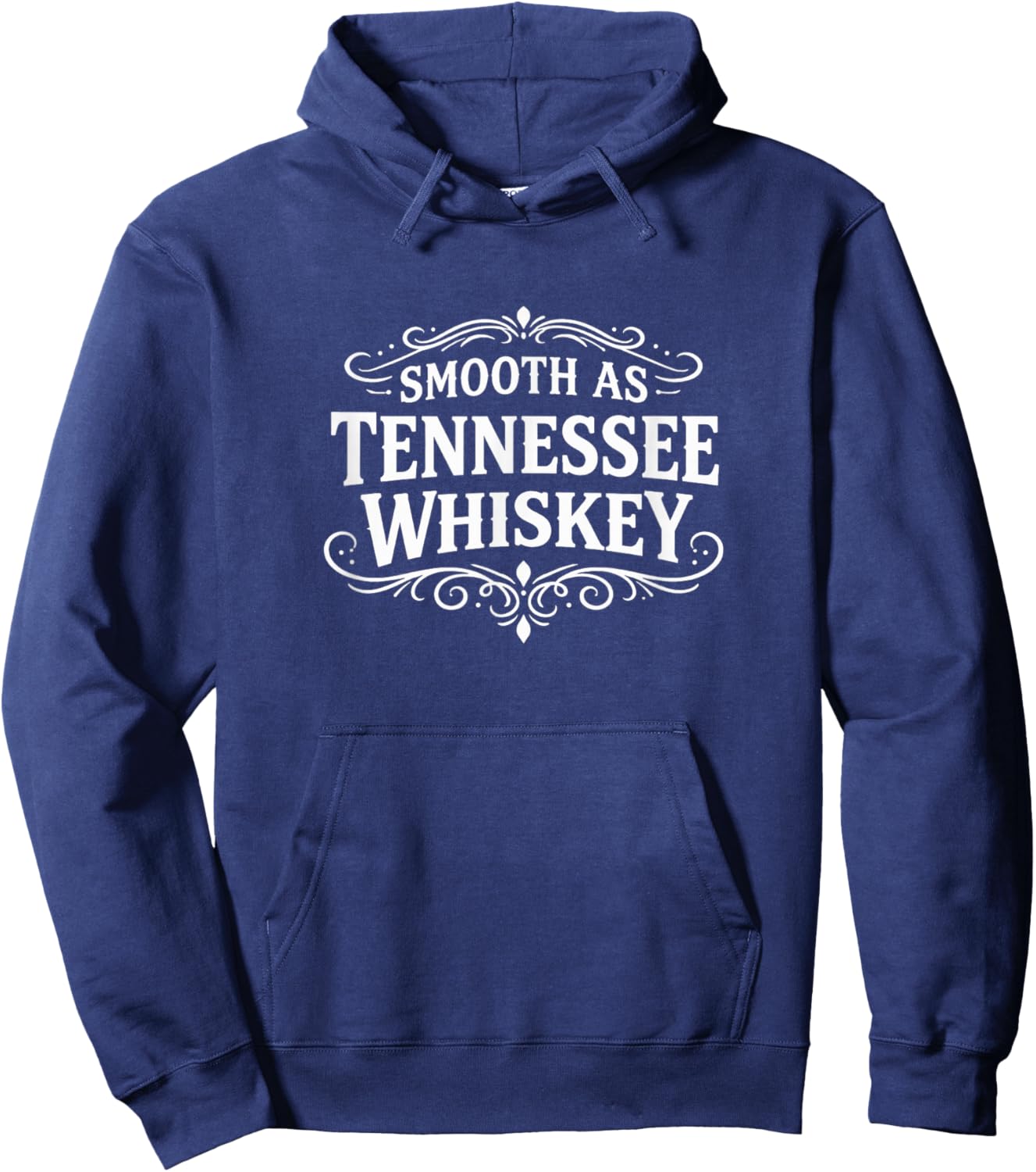 Smooth As Tennessee Whiskey Hoodie - Hoodie | Navy