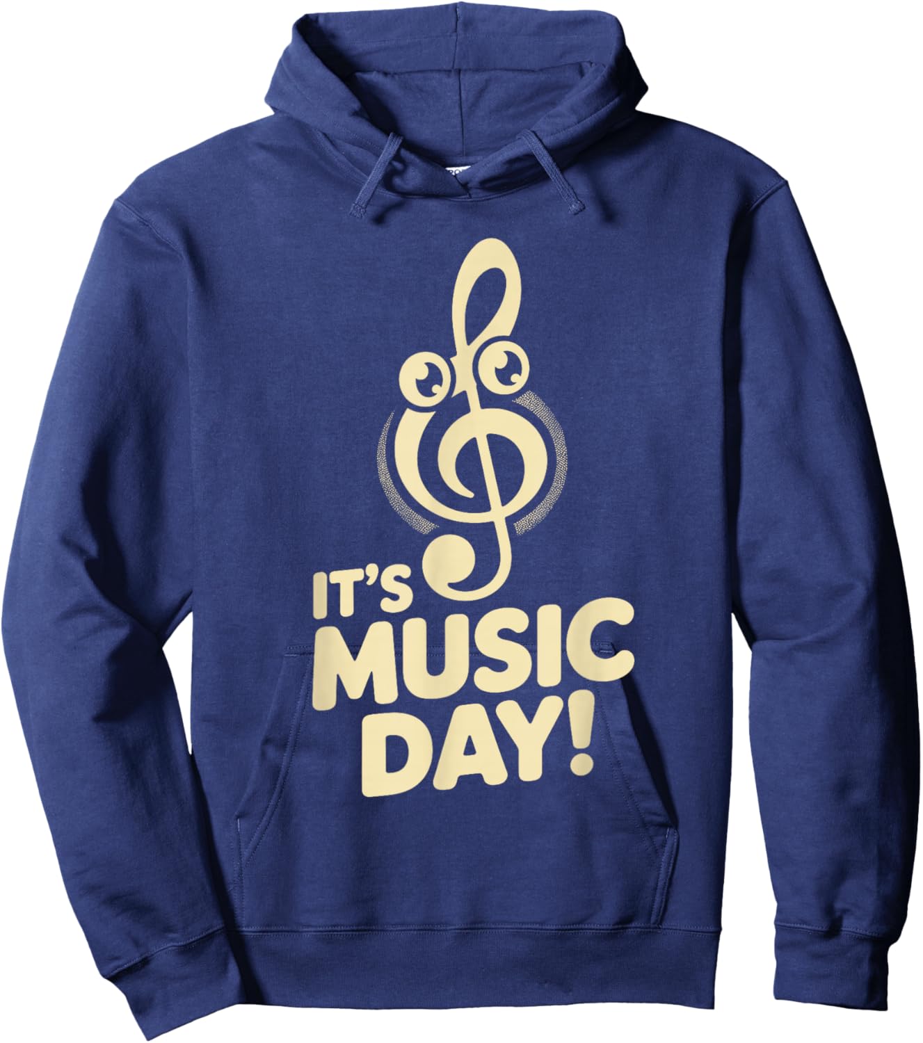 Music Day Band Instrument Concert Teacher Sound Musician Hoodie - Hoodie | Navy