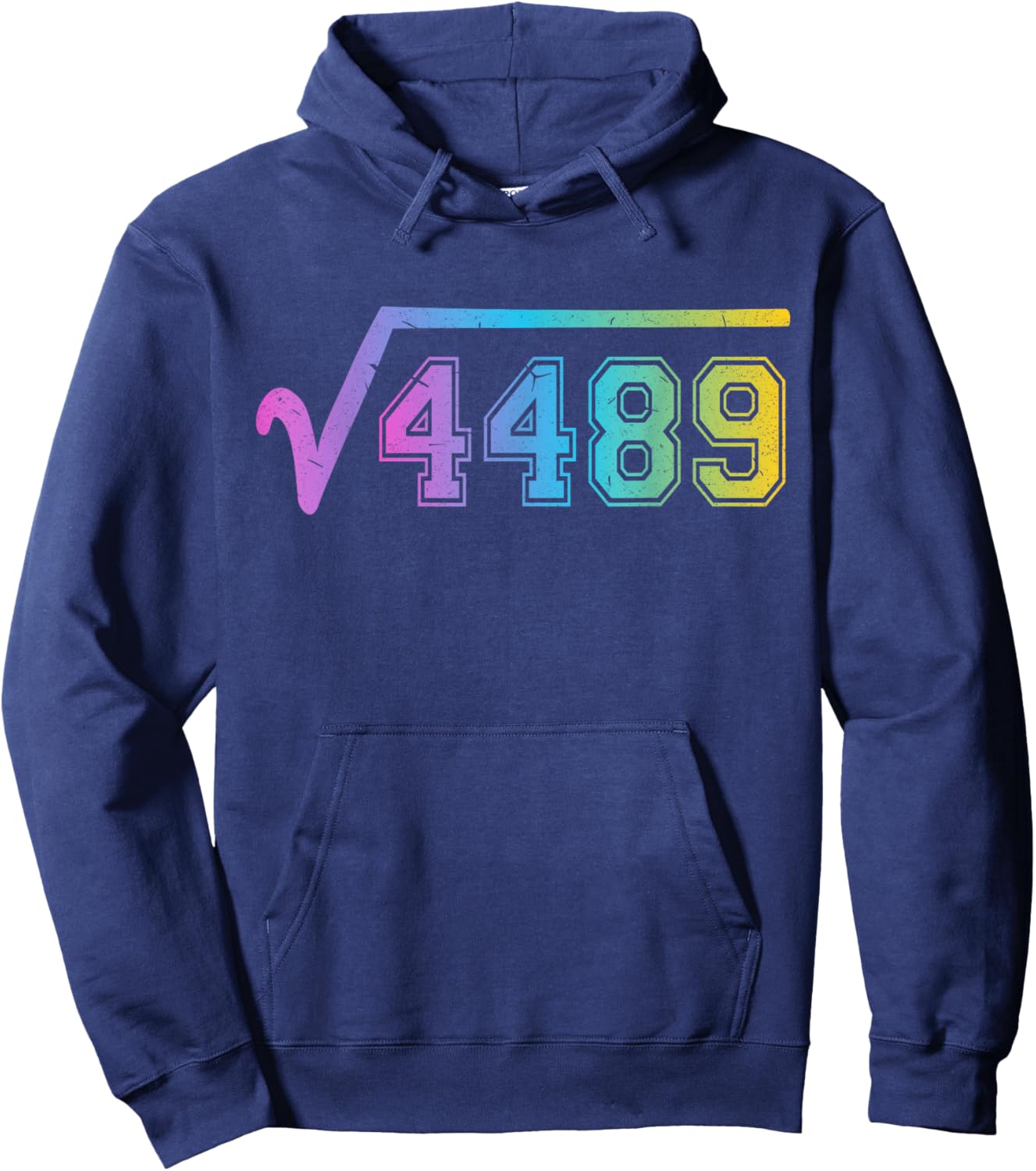 67 Meme Fun Square Root 4489 Teen Six Seven Math Teacher Hoodie - Hoodie | Navy