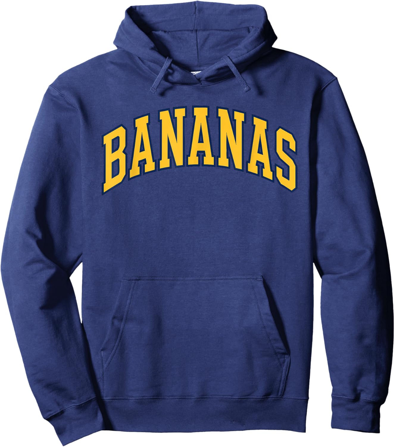 Banana Retro Throwback Popular Fruit Humor Bananas Hoodie - Hoodie | Navy