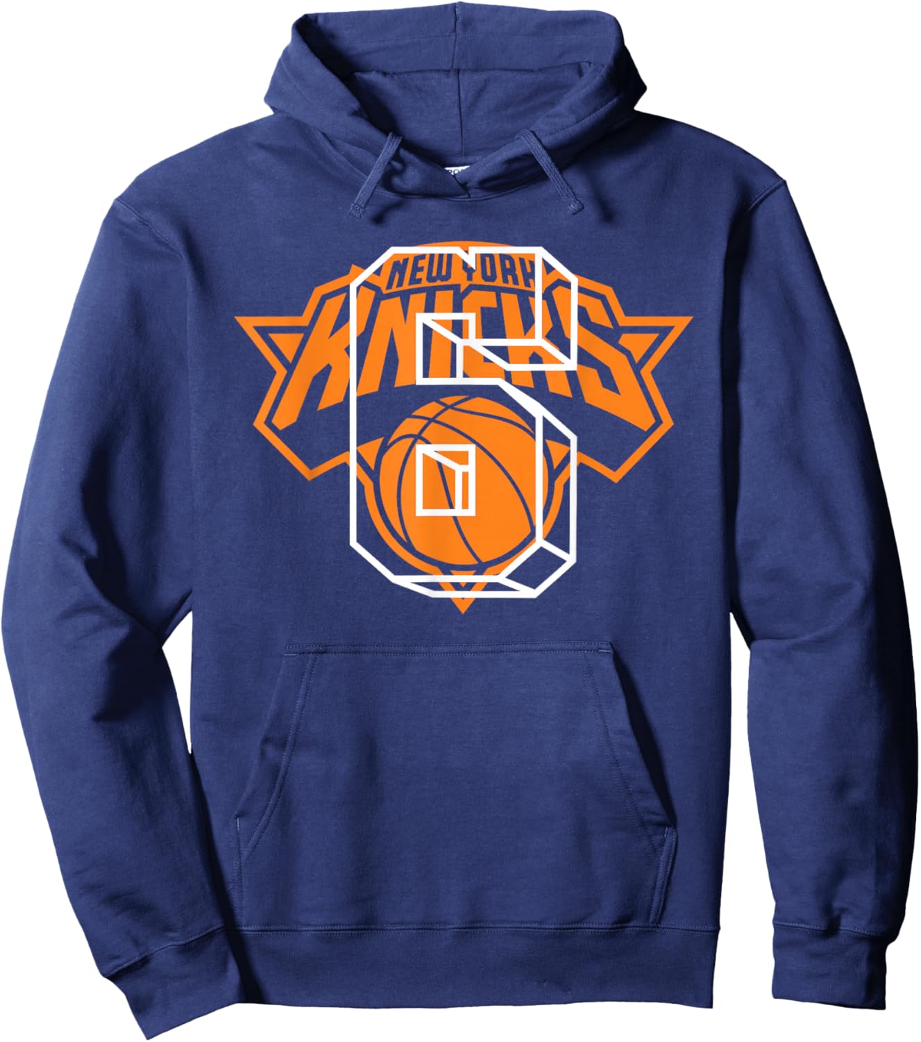NBA Official New York Knicks 6-7 Craze Kickout Hoodie - Hoodie | Navy