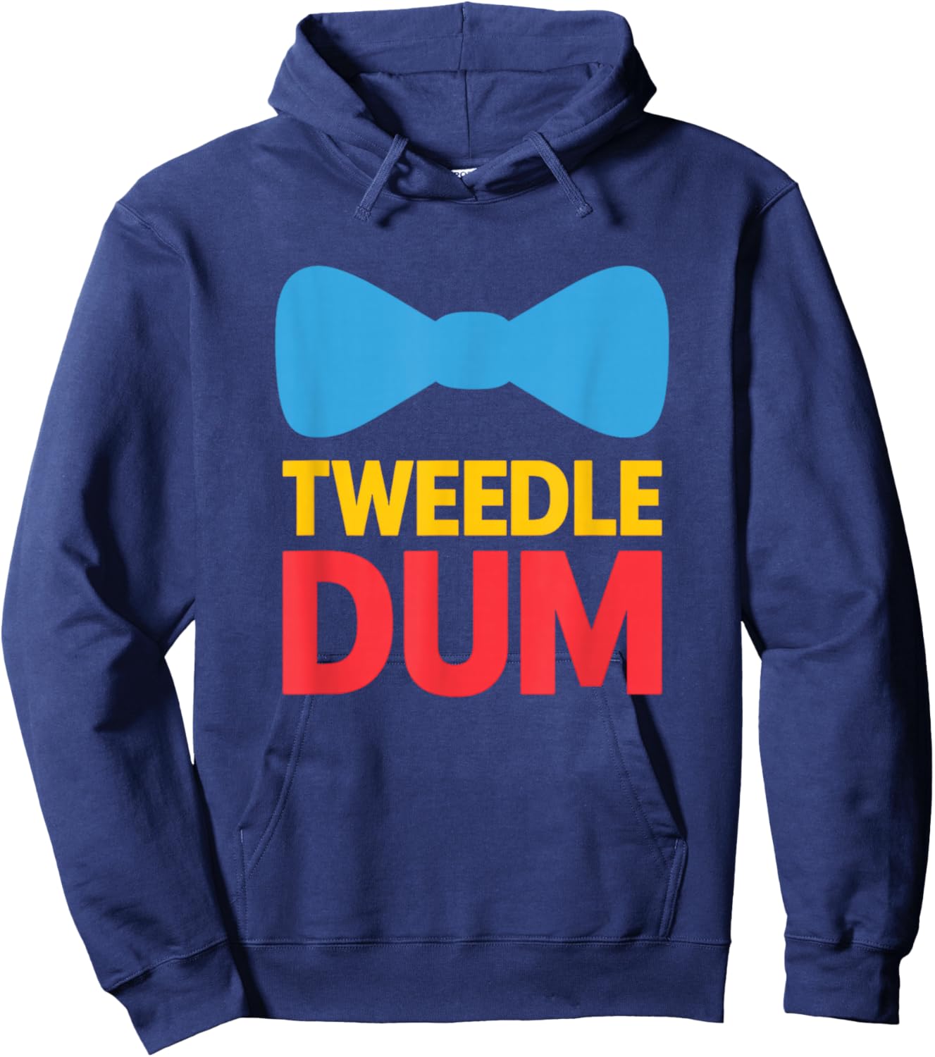 I'm with Dee, Tweedle Halloween Costume Matching Couples Hoodie - Hoodie | Navy