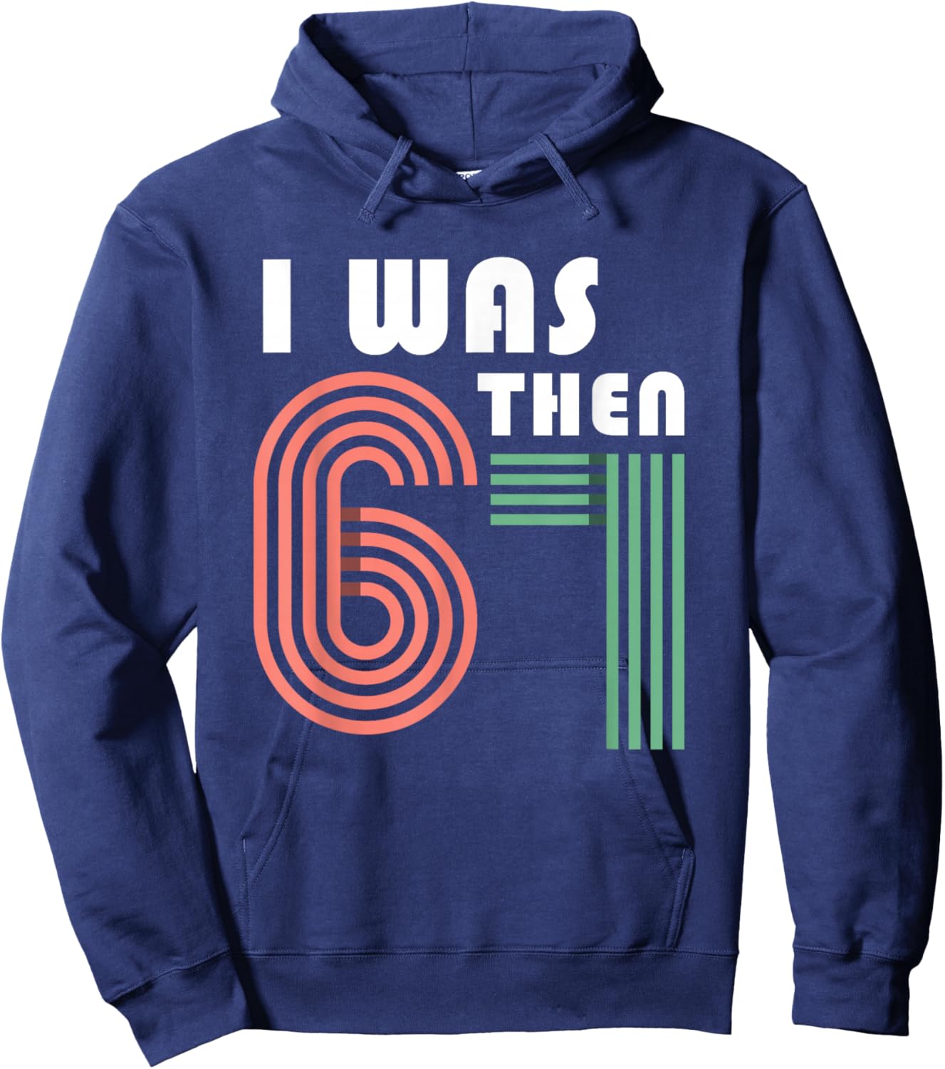 I was 6 Then 7 Now I'm 8 Hoodie - Hoodie | Navy