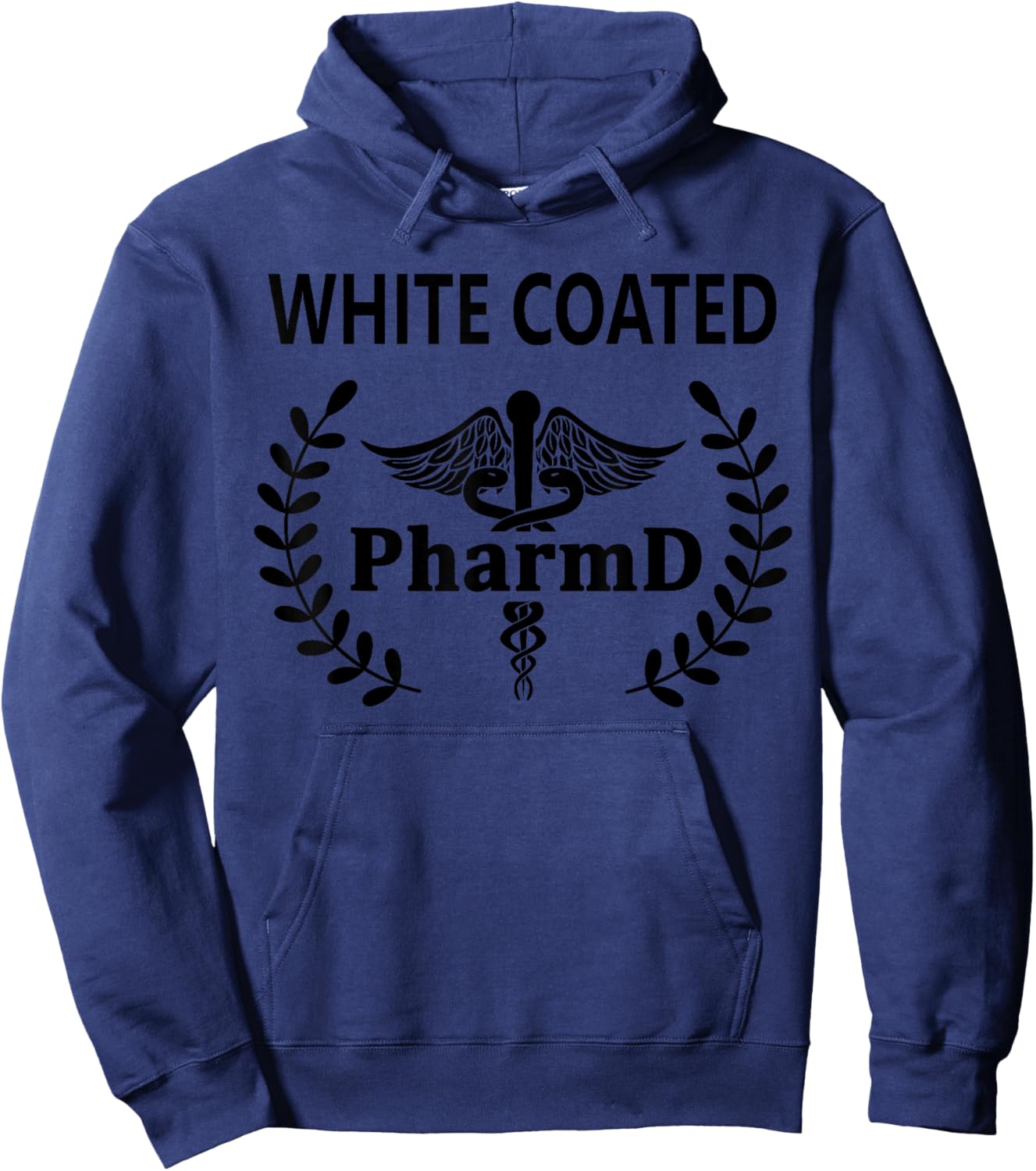 PharmD Doctor of Pharmacy School Student White Coat Ceremony Hoodie - Hoodie | Navy