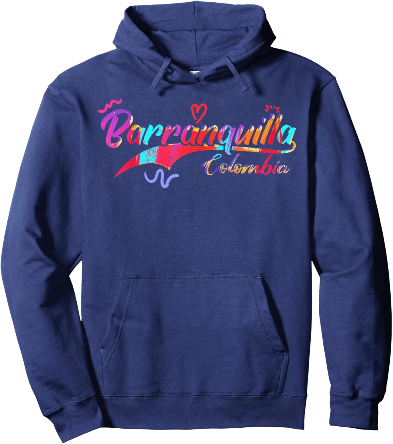 Barranquilla Colombia | Vacation Travel Hoodie - Hoodie | Navy