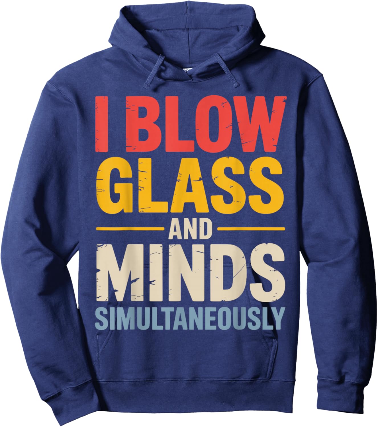 Best Glassblowing Art Women Glass Blower Glassblower Hoodie - Hoodie | Navy