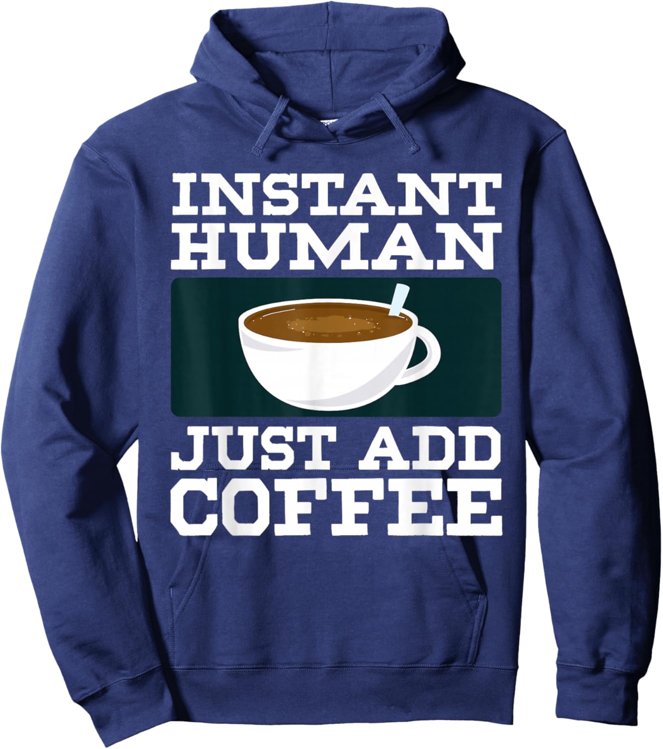 Funny Coffee Art Women Caffeine Lover Coffee Drinker Hoodie - Hoodie | Navy