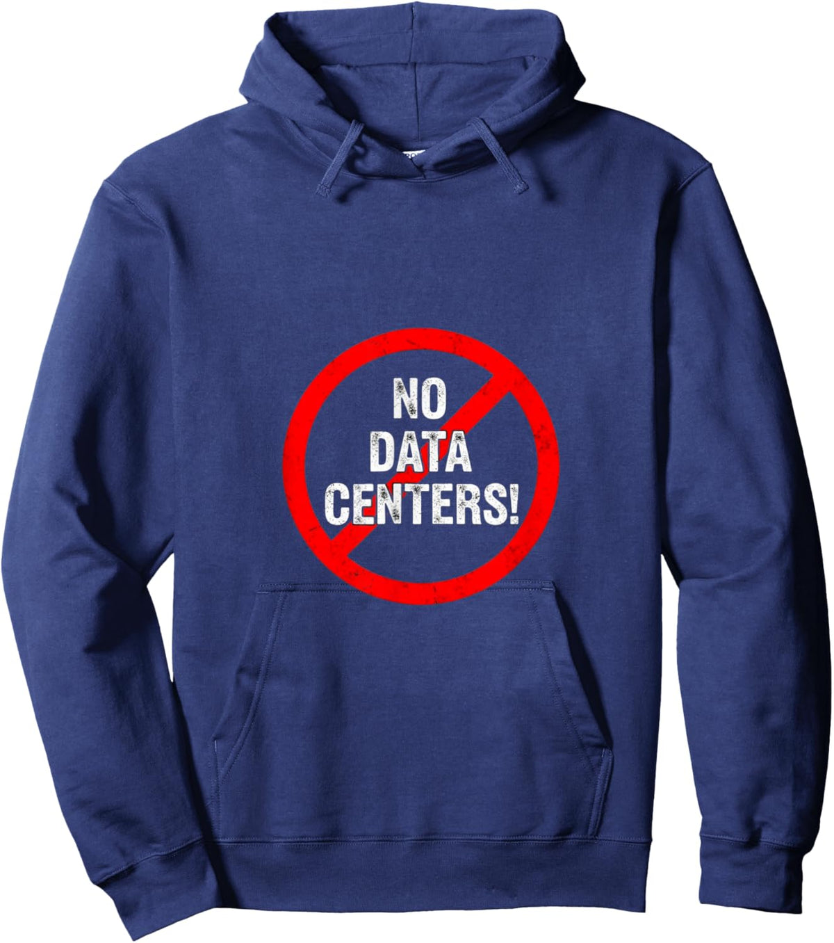 T-Shirt Hoodie - Hoodie | Navy