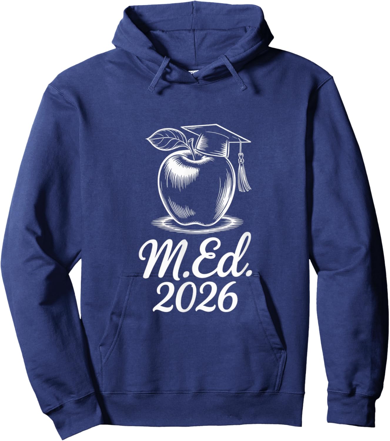 Masters in Education Class of 2026 Graduation Teacher Hoodie - Hoodie | Navy