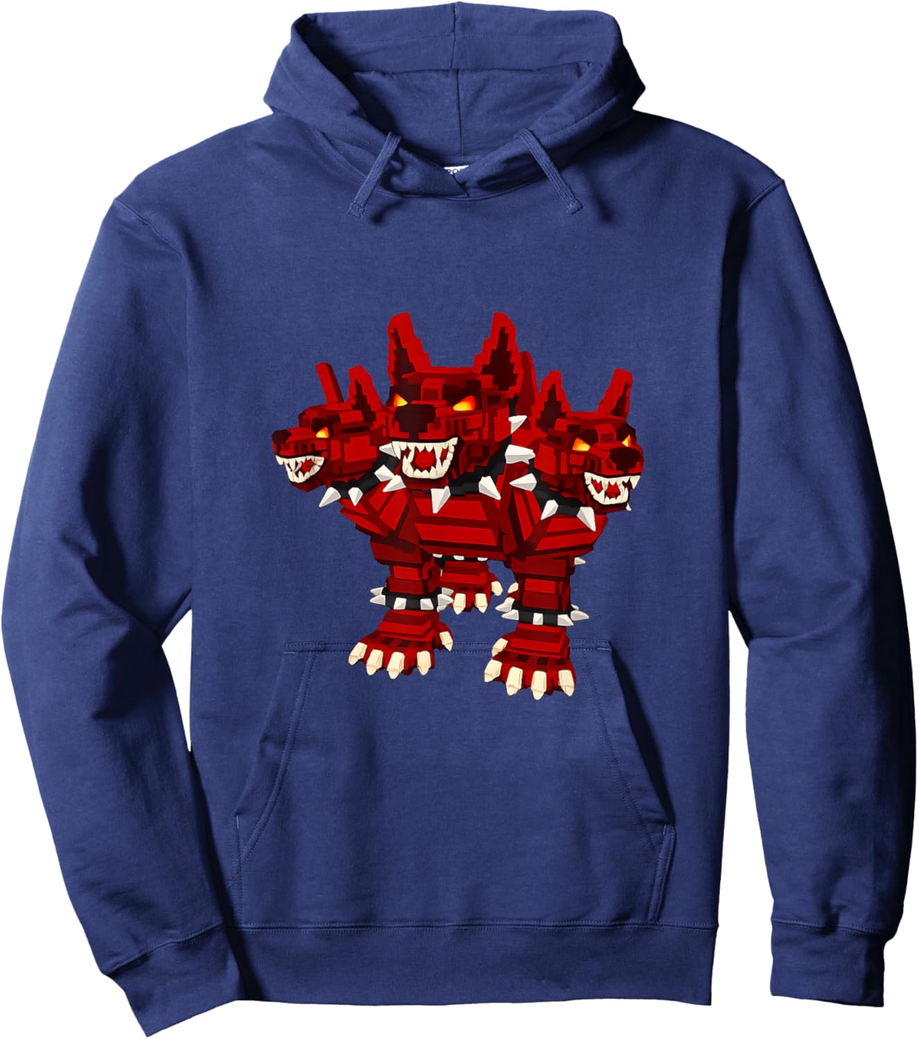 Cerberus Hellhound New Secret Steal Brainrot Rare Video Game Hoodie - Hoodie | Navy
