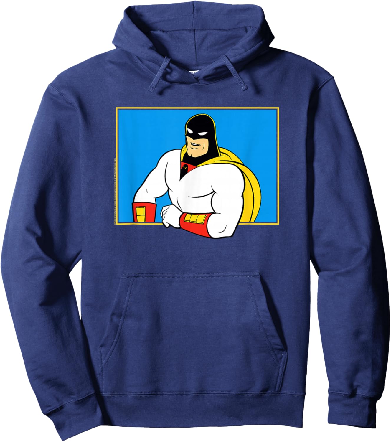 Space Ghost Coast to Coast Talk Show Host Pose Retro TV Hoodie - Hoodie | Navy