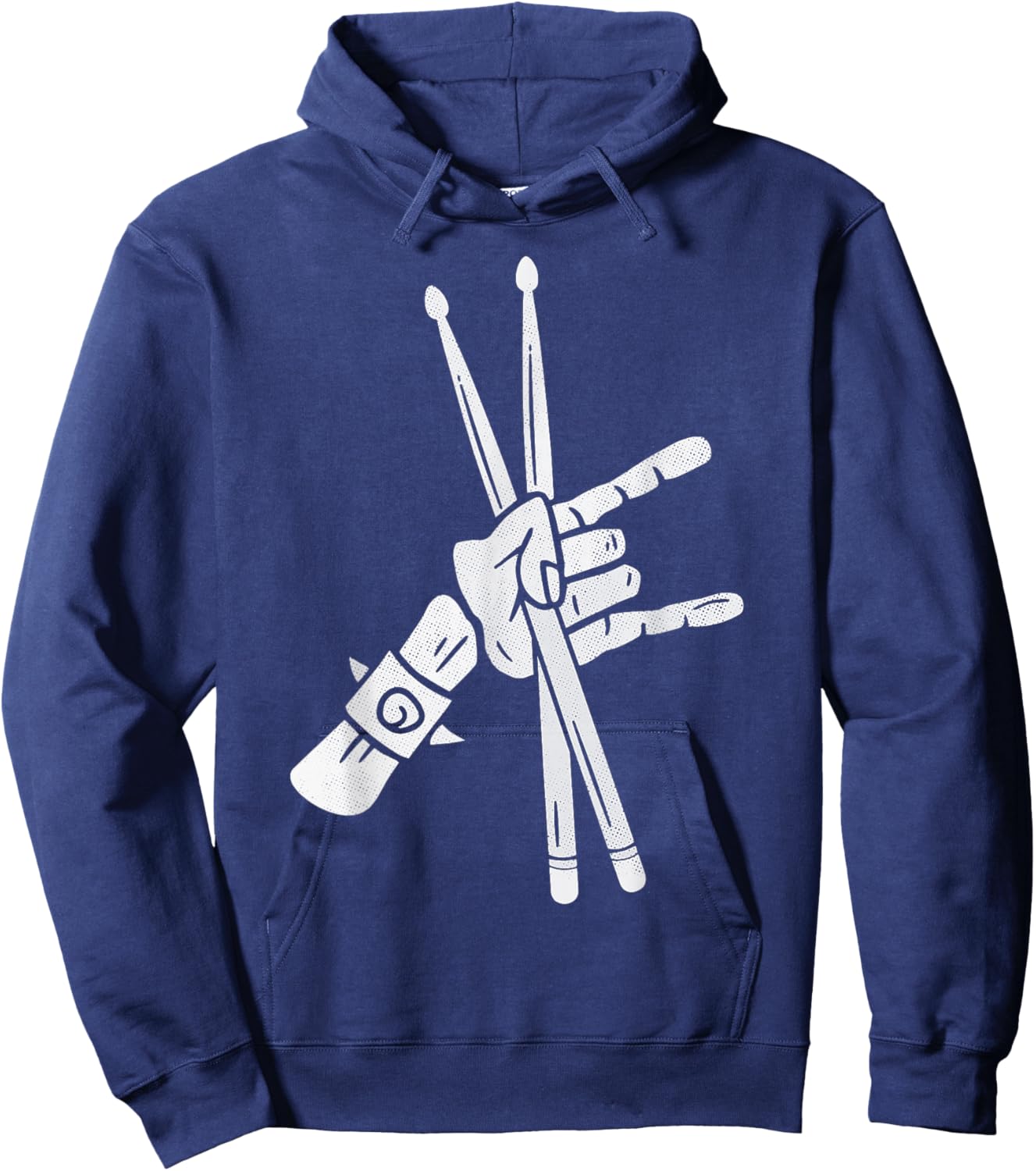 Drums Drummers Men Boys Drummer Hoodie - Hoodie | Navy