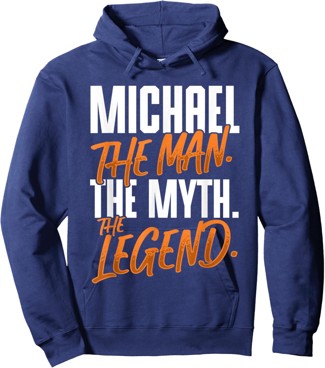 Michael Personalized Name The Man The Myth The Legend Hoodie - Hoodie | Navy