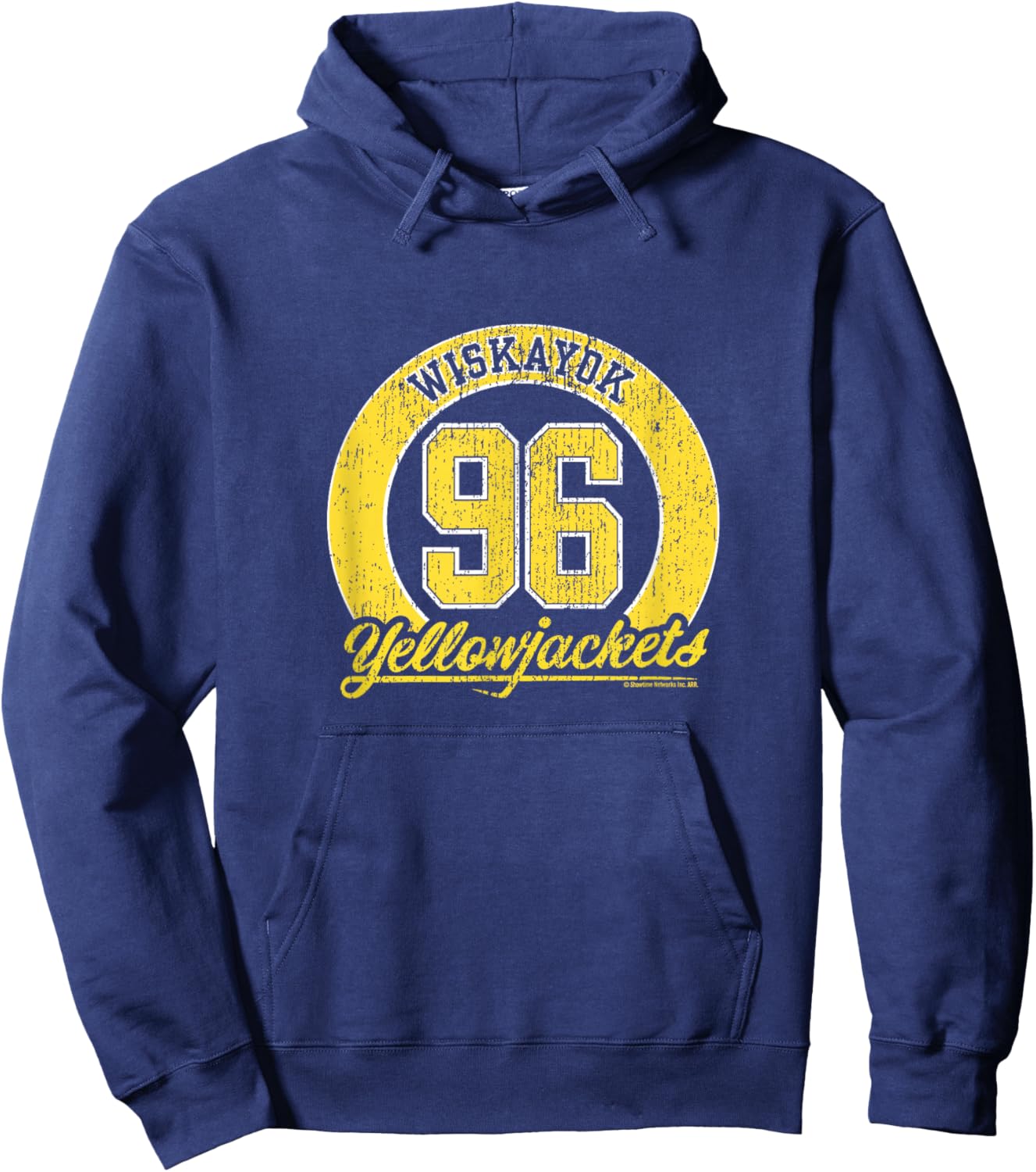Yellowjackets Wiskayok High School Officially Licensed Hoodie - Hoodie | Navy